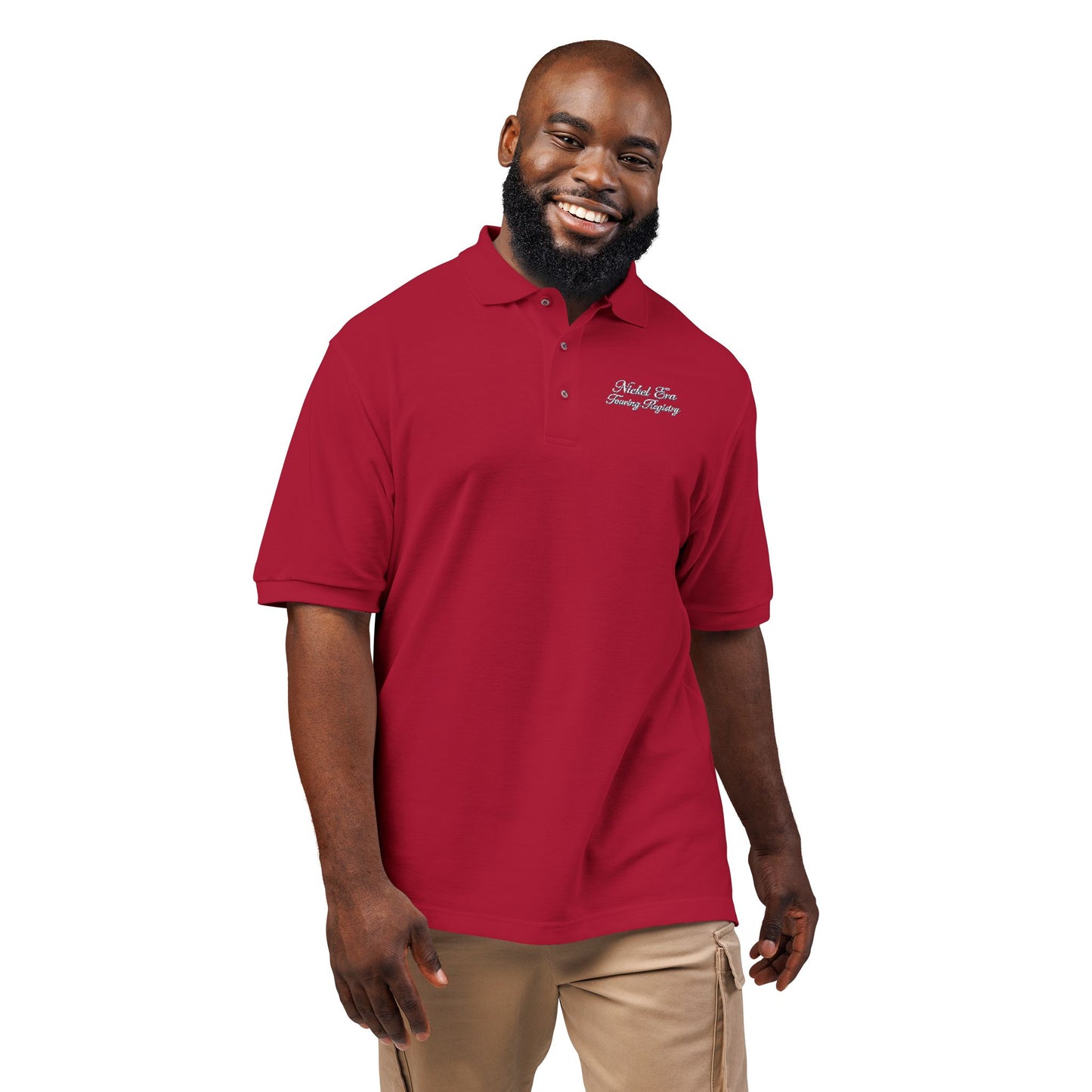 Nickel Era Touring Registry Embroidered Polo Shirt