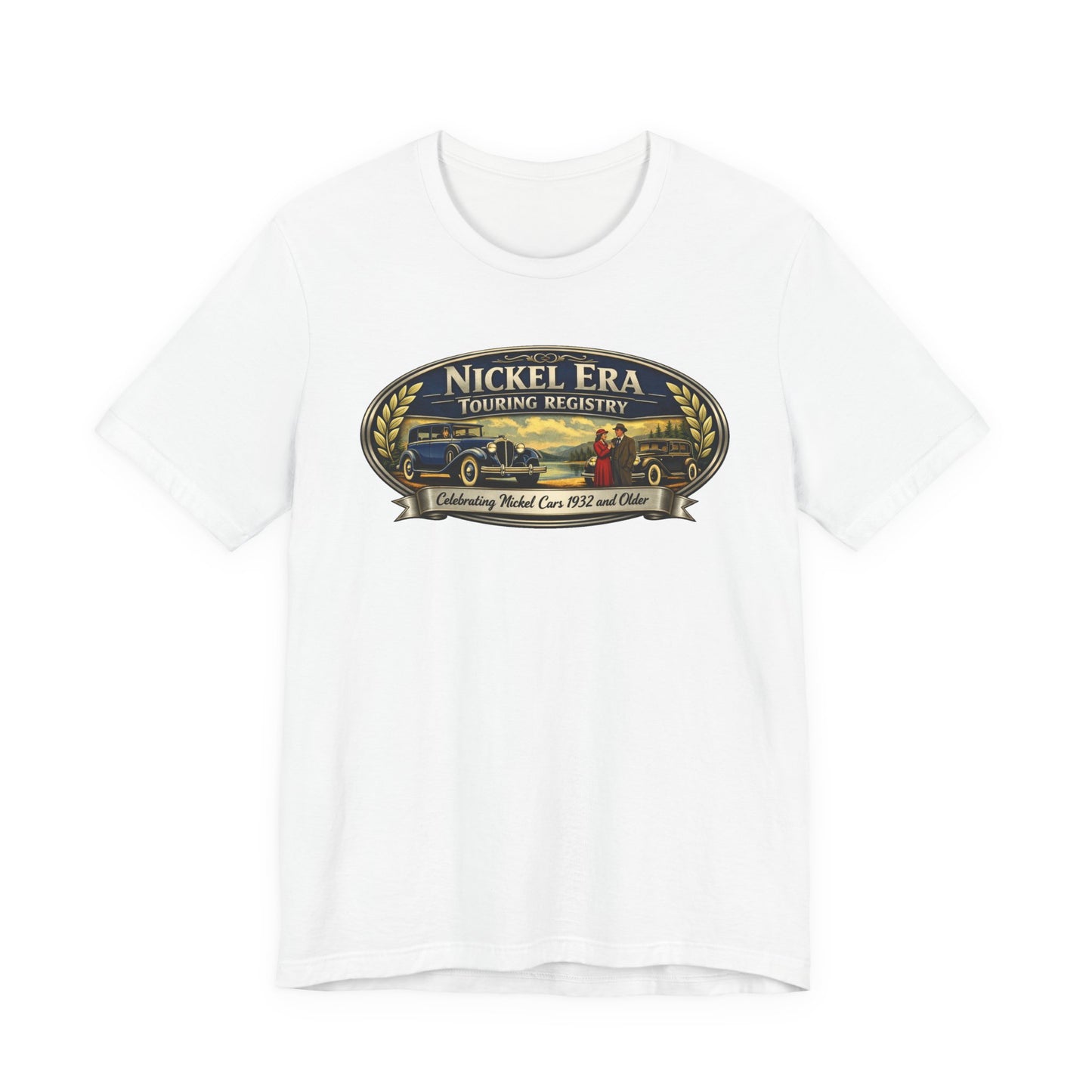 Nickel Era Touring Registry Tee — Celebrating Model Cars 1932 and Older