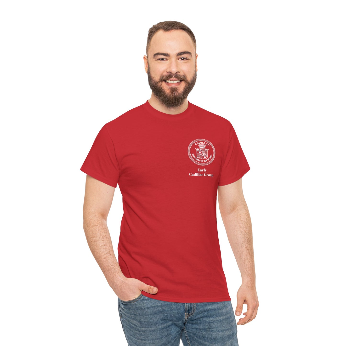 Early Cadillac Group Tee — "Standard of the World" T-Shirt