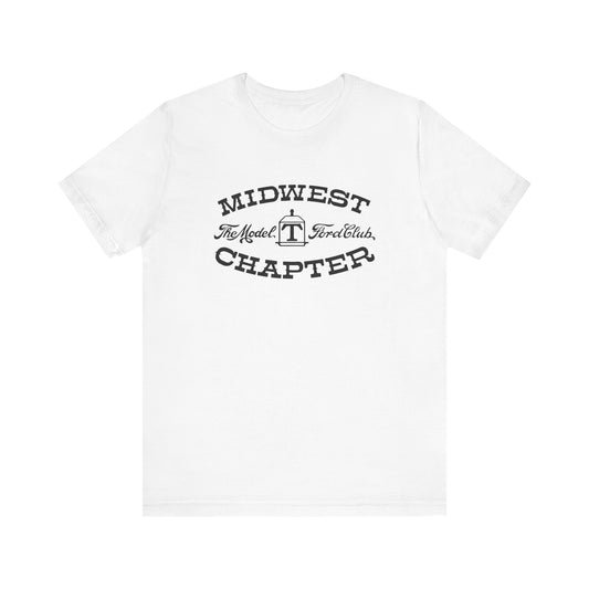 Midwest Chapter - The Model T Ford Club (front logo) T-Shirt