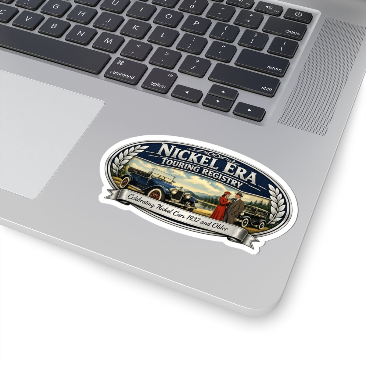 Nickel Era Touring Registry Vintage Car Sticker — Celebrating Nickel Cars 1932 and Older
