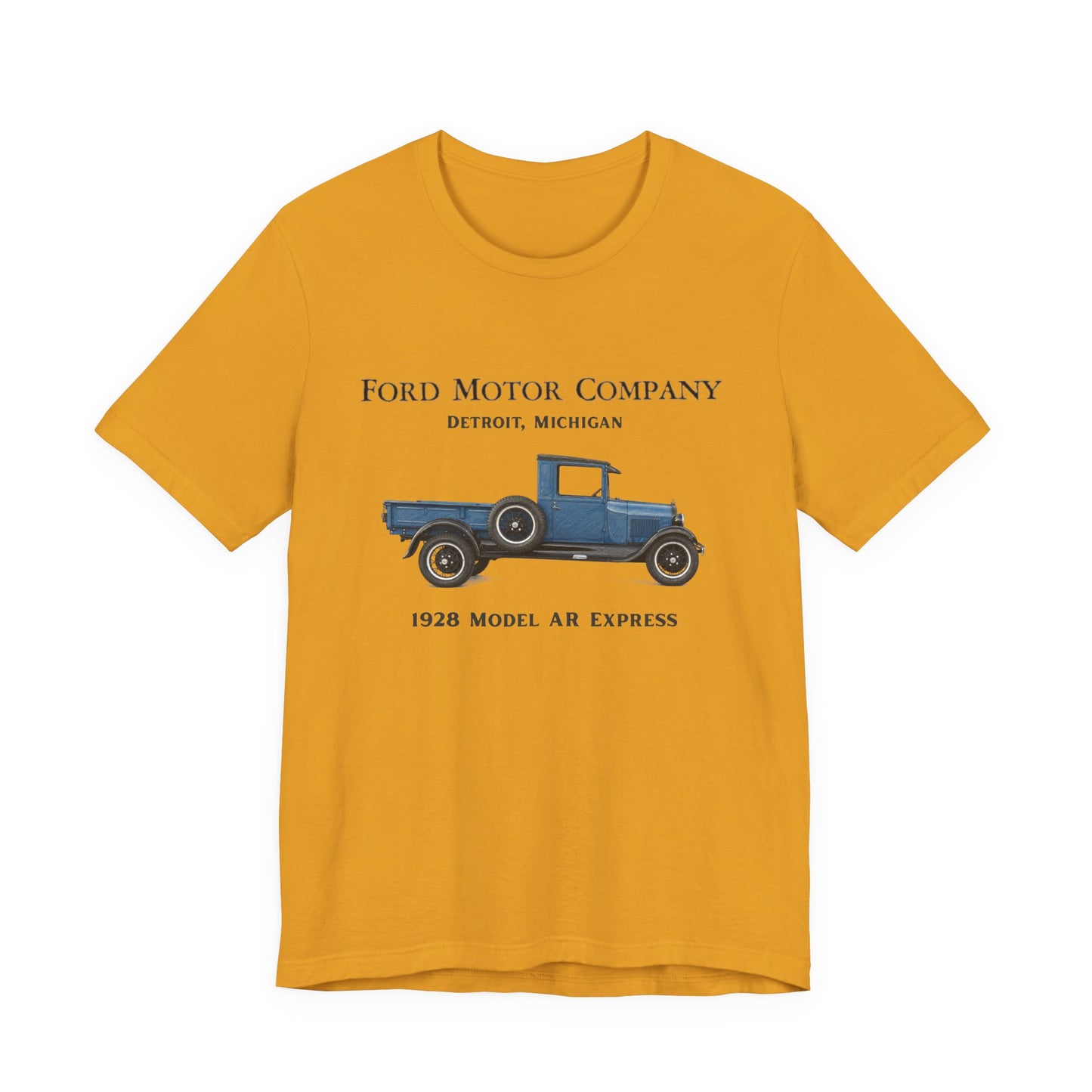 1928 Ford Model AR Express - Unisex Jersey Short Sleeve Tee (RBS)