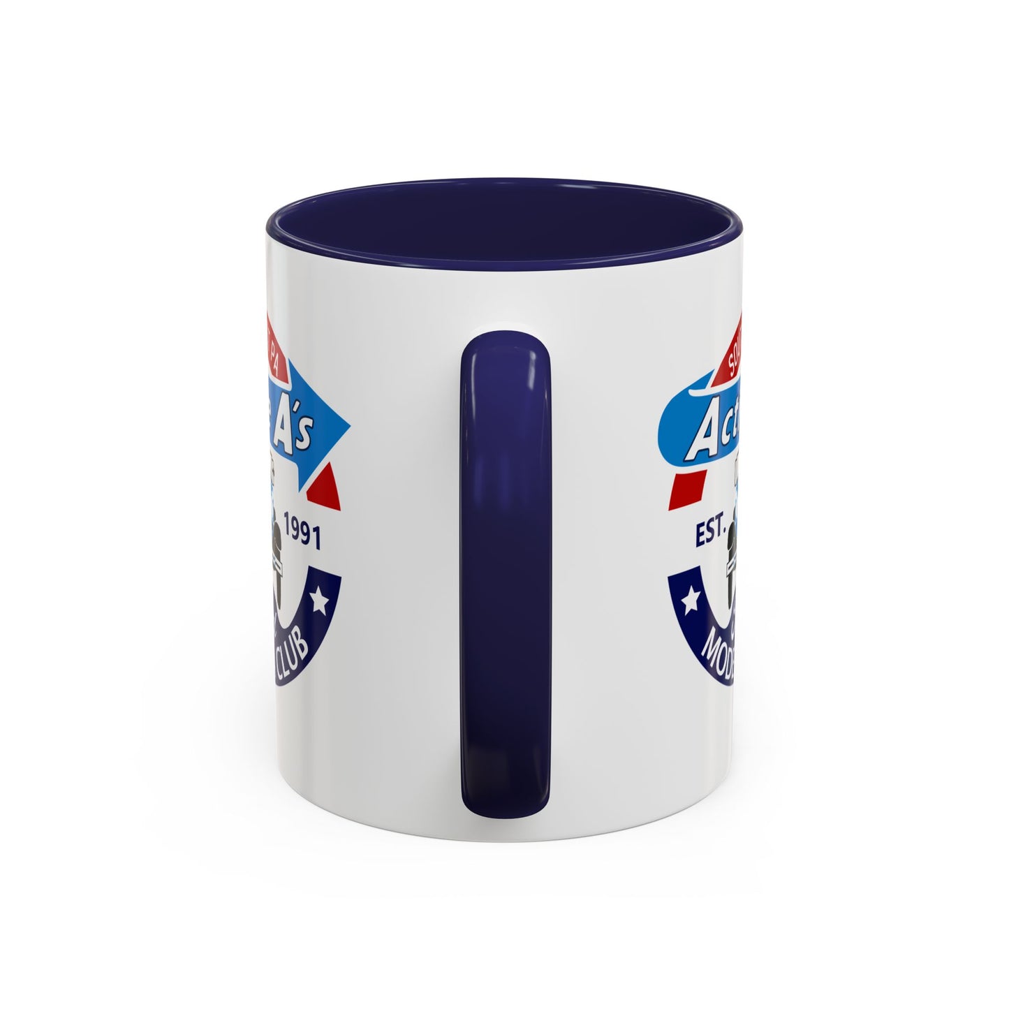 Ford Model A Club Coffee Mug — "Active A's" Southeast PA Vintage Car Design (11/15 oz)