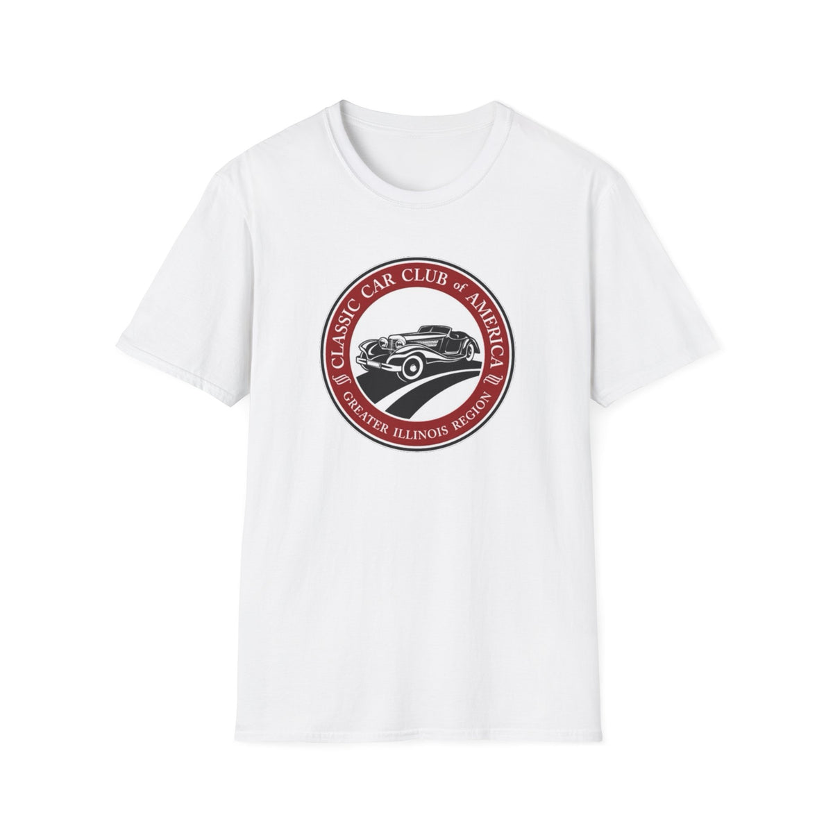 Classic Car Club of America Greater Illinois Region T-Shirt - Unisex Softstyle T-Shirt