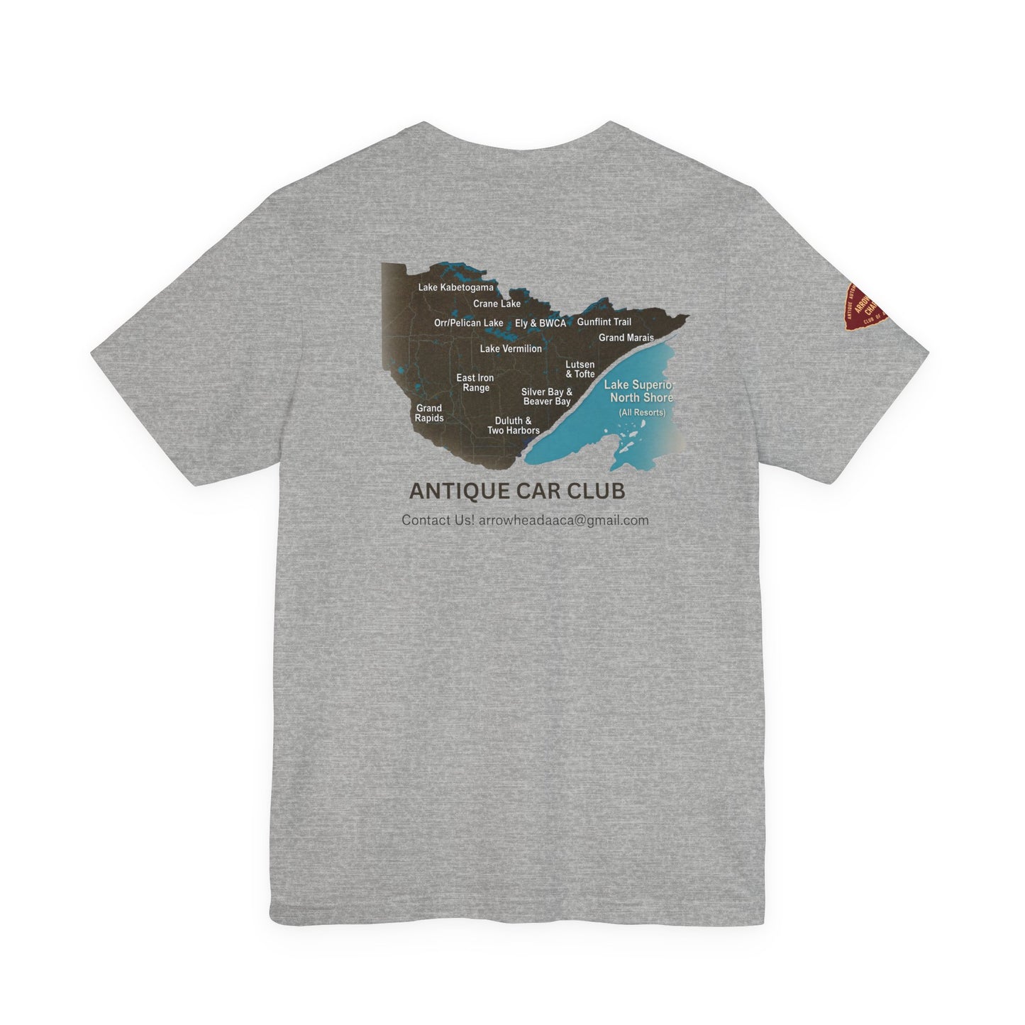 Arrowhead Chapter Duluth T-Shirt — Vintage Arrowhead Logo Tee