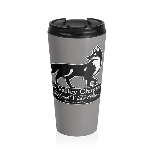 Fox Valley Chapter Model T Ford Club Stainless Steel Travel Mug — Fox Valley Chapter Logo Tumbler