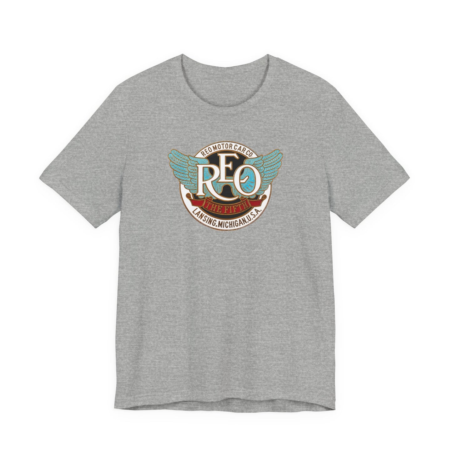 REO The Fifth 1912-1919 T‑Shirt — Retro Motor Club Graphic Tee