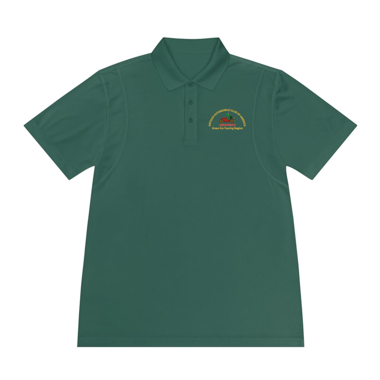 Snapper's Brass and Gas Touring Region Men's Polo Shirt with Small Embroidered Logo - Classic Golf & Casual Workwear