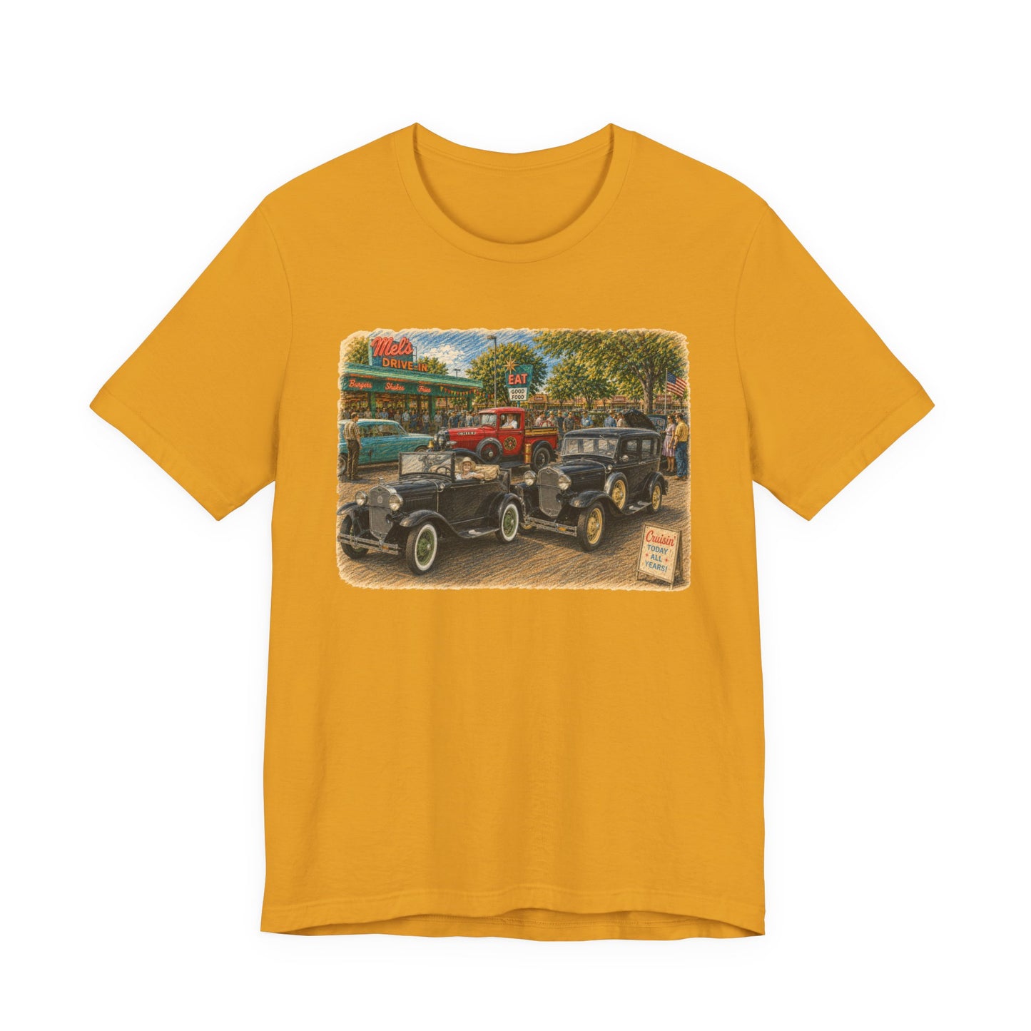 Mel's Drive-In (LTG) - Unisex Jersey Short Sleeve Tee