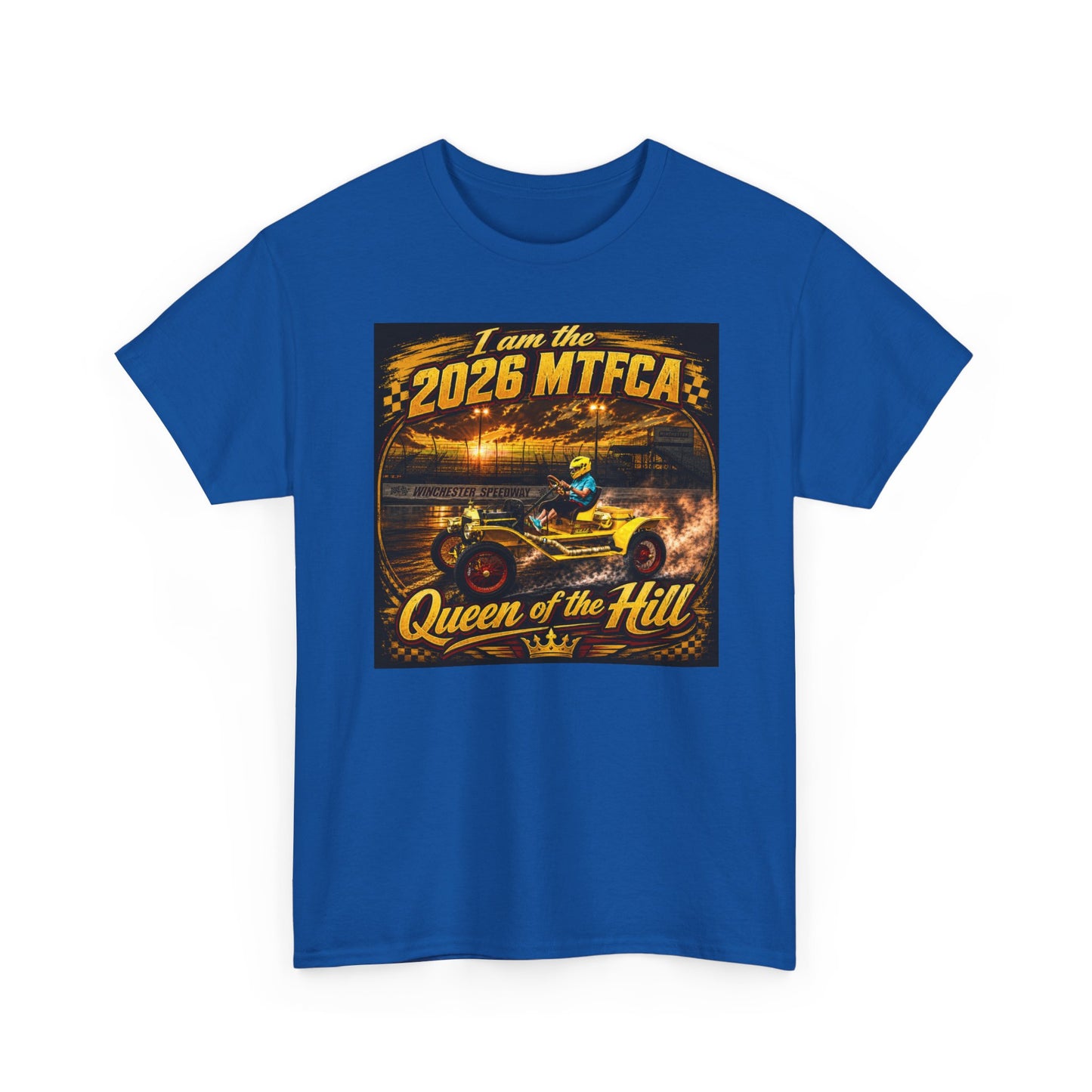 Queen of the Hill 2026 MTFCA T‑Shirt - Gildan Unisex Heavy Cotton Tee
