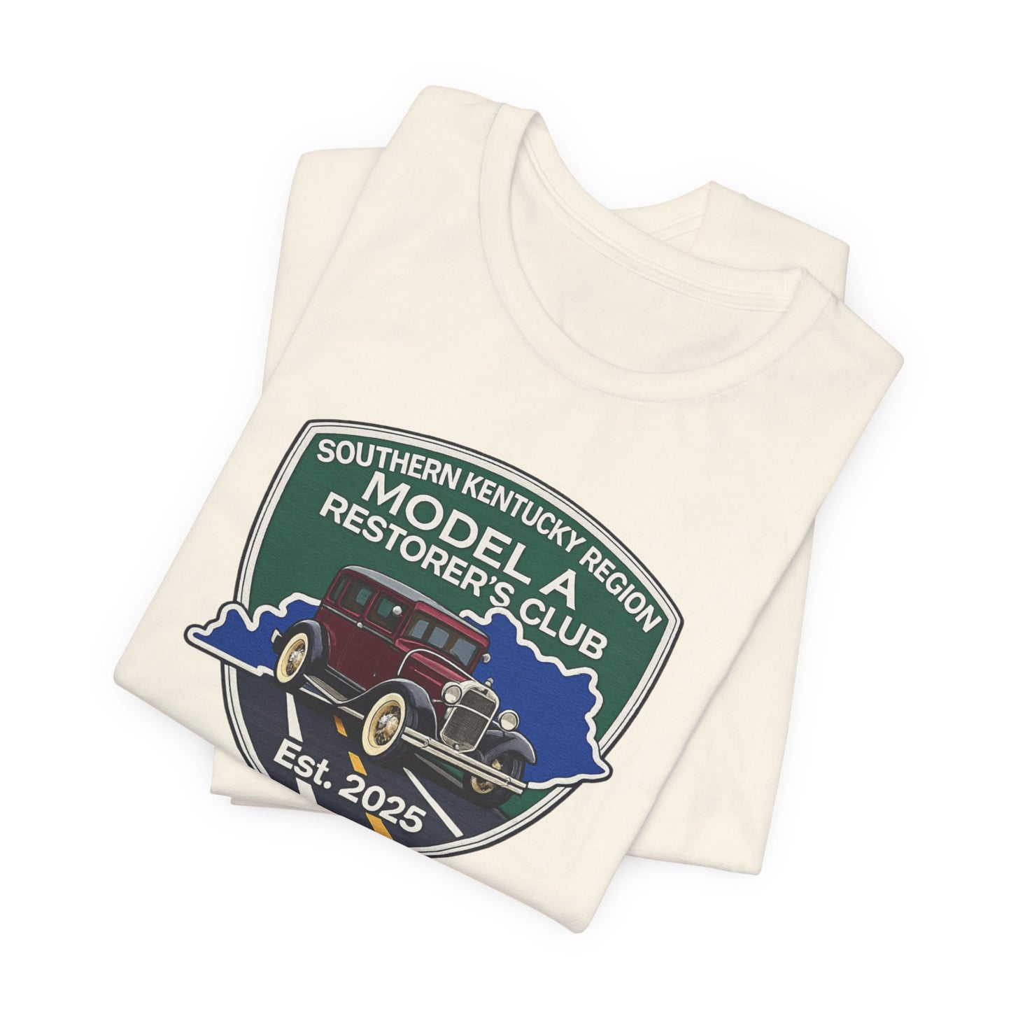 Southern Kentucky Region Model A Restorer's Club T-Shirt — Southern Kentucky Region Est. 2025