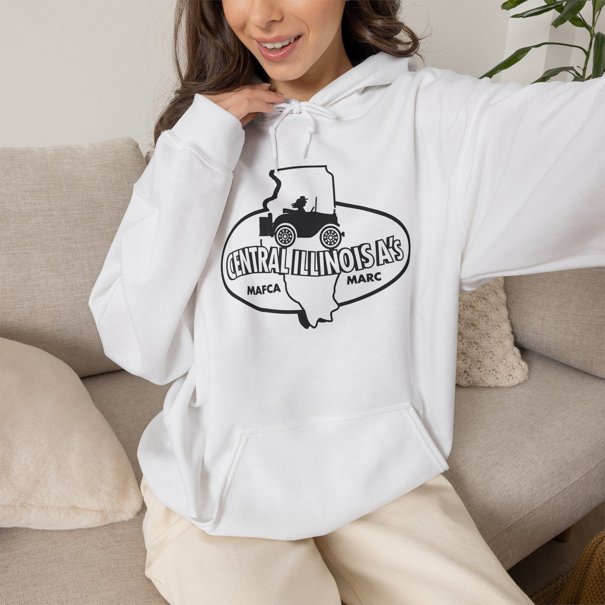Central Illinois A's Hoodie — Unisex Heavy Blend™ Hooded Sweatshirt