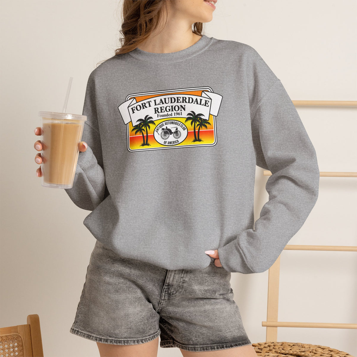 Fort Lauderdale Region AACA Unisex Heavy Blend™ Crewneck Sweatshirt