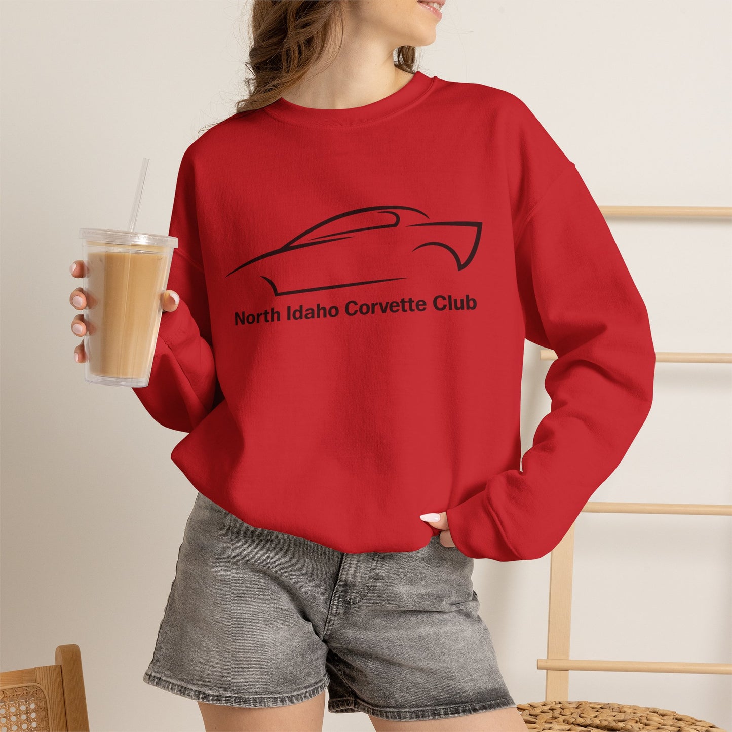North Idaho Corvette Club Unisex Heavy Blend™ Crewneck Sweatshirt