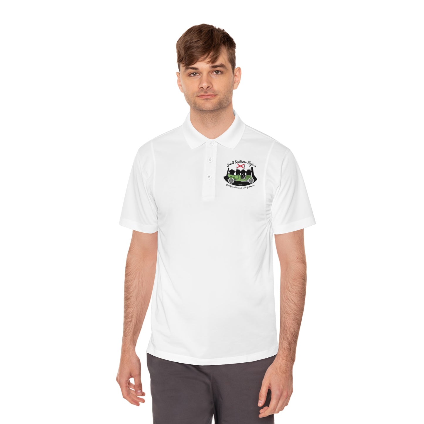 Great Southern Region AACA Golf Crest Polo Shirt - Men's Sport Performance Polo