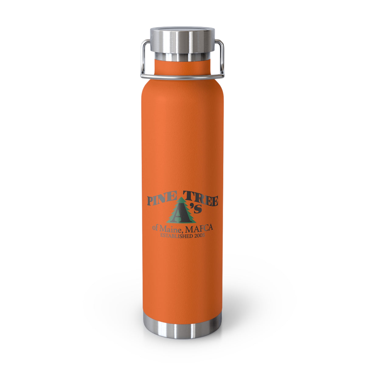 Pine Tree A's of Maine, MAFCA 22oz Copper Vacuum Insulated Water Bottle