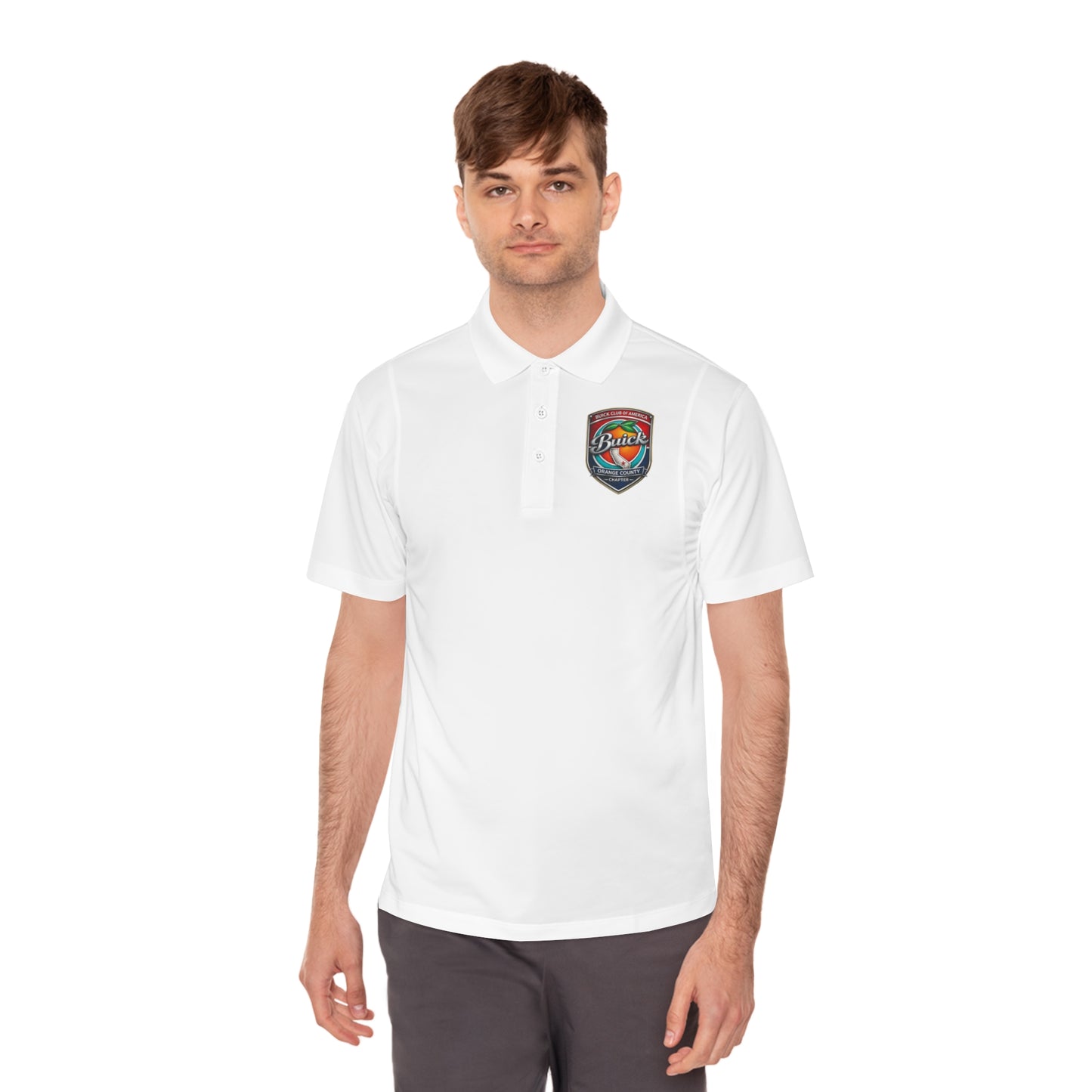 Buick Orange County Chapter Men's Sport Polo — Breathable Golf & Casual Polo
