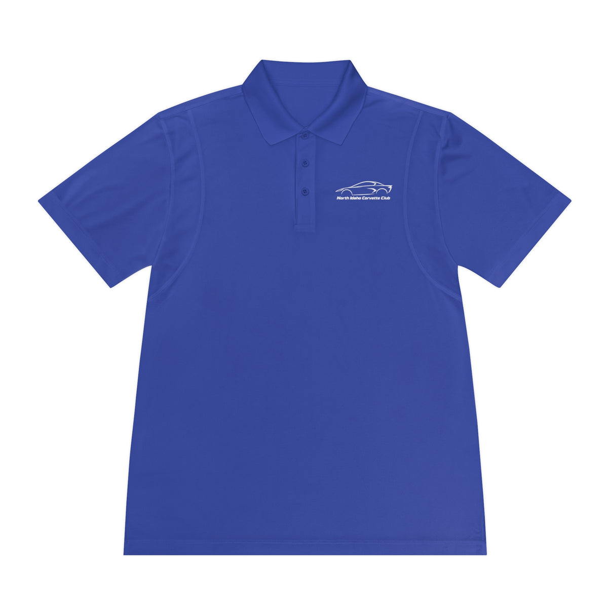 North Idaho Corvette Club Performance Polo with Front and Back Logos