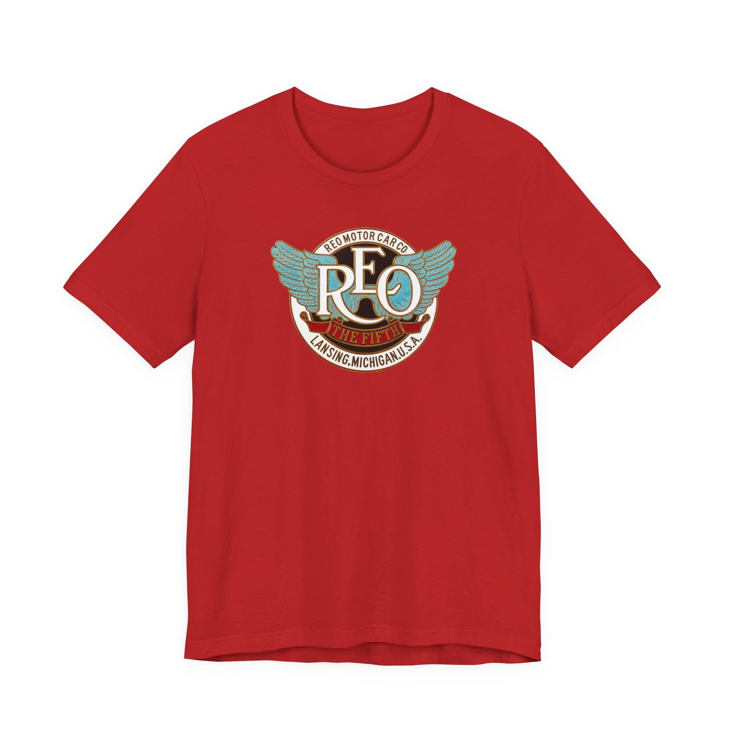 REO The Fifth 1912-1919 T‑Shirt — Retro Motor Club Graphic Tee
