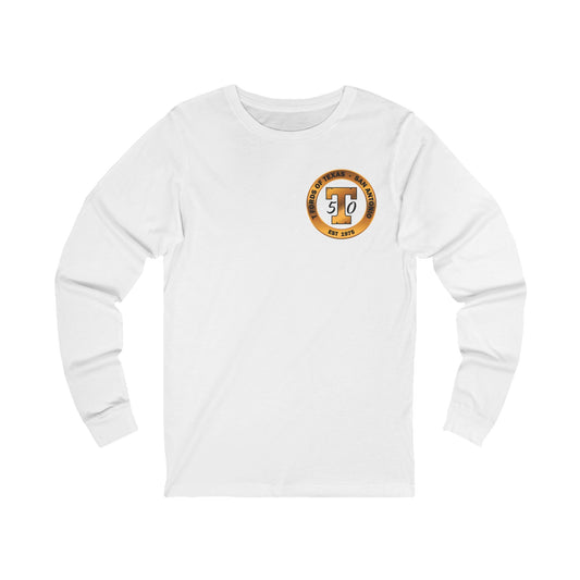 T Fords of Texas Anniversary Unisex Jersey Long Sleeve Tee - Retro Style Shirt