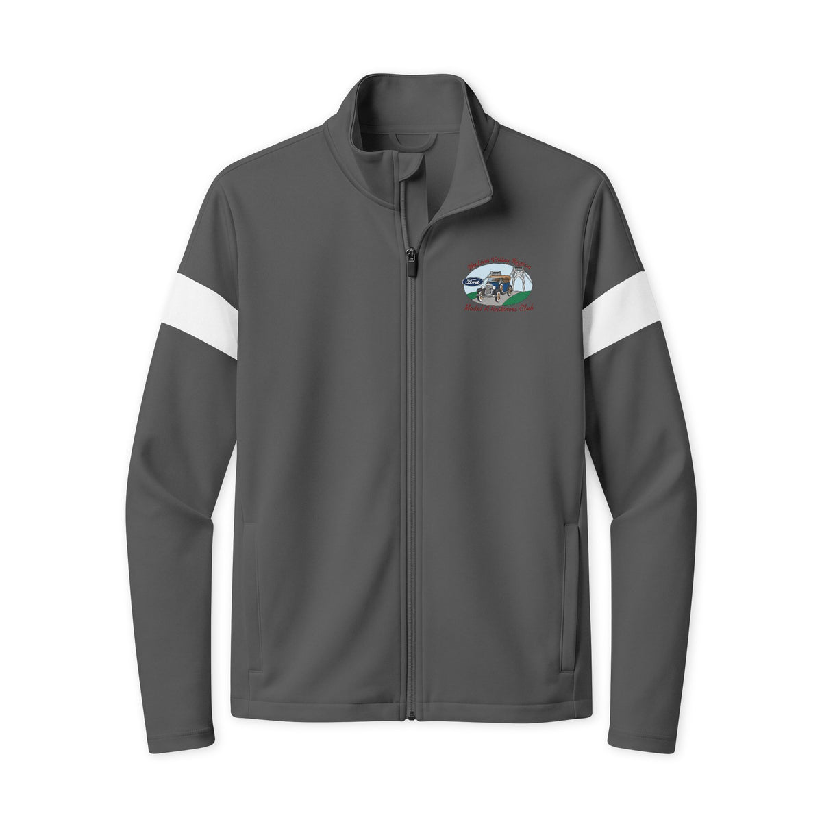 Hudson Valley Region Model A Restorers Club Travel Full-Zip Jacket - Front and Back Logos