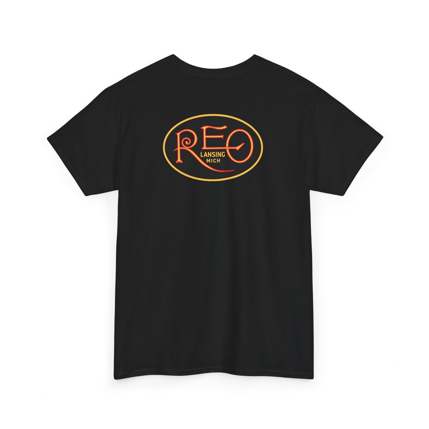 EarlyREO and REO 1 & 2 Cylinder Registry Logo Tee — Chest and Back Logos