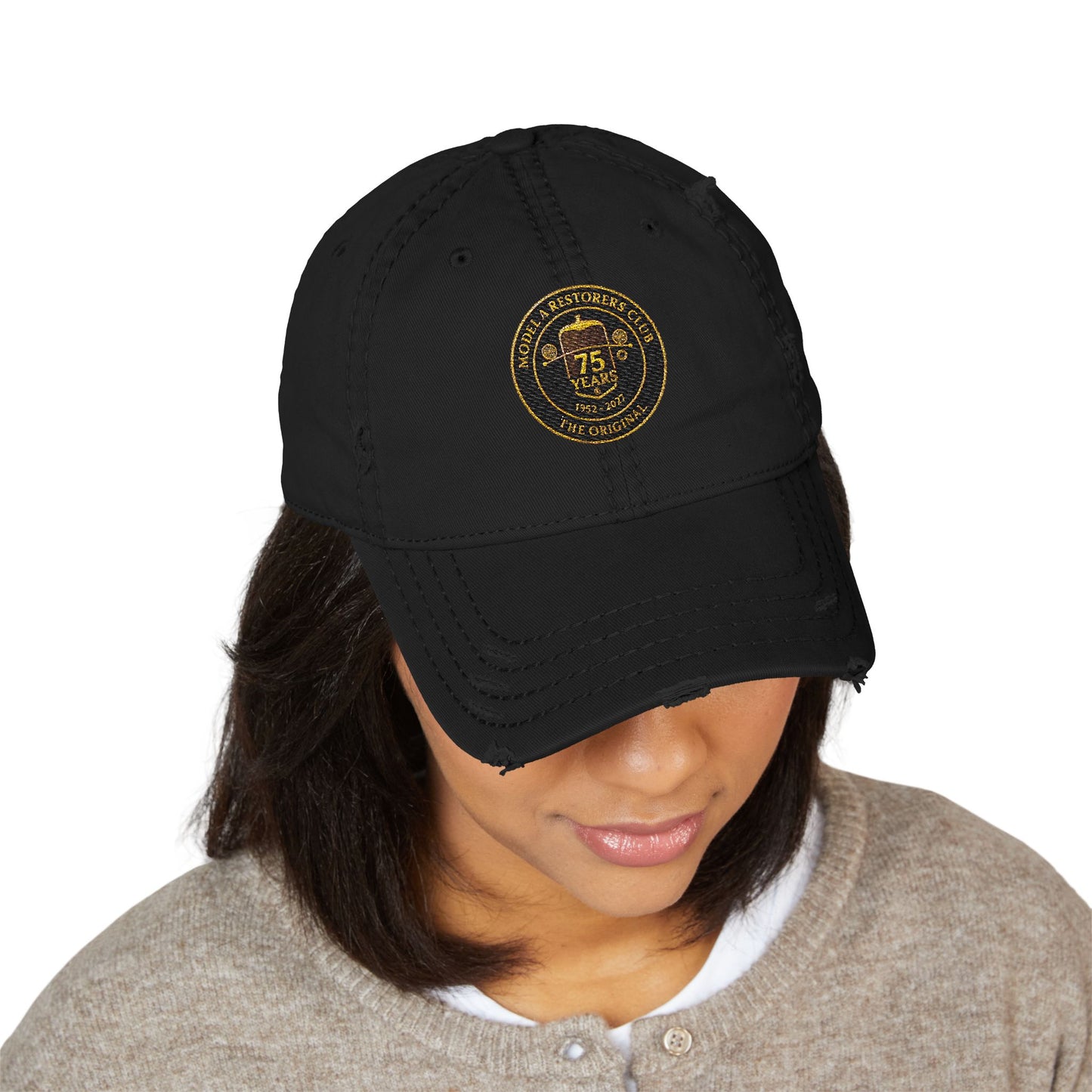 MARC 75th Anniversary — Distressed Embroidered Dad Hat