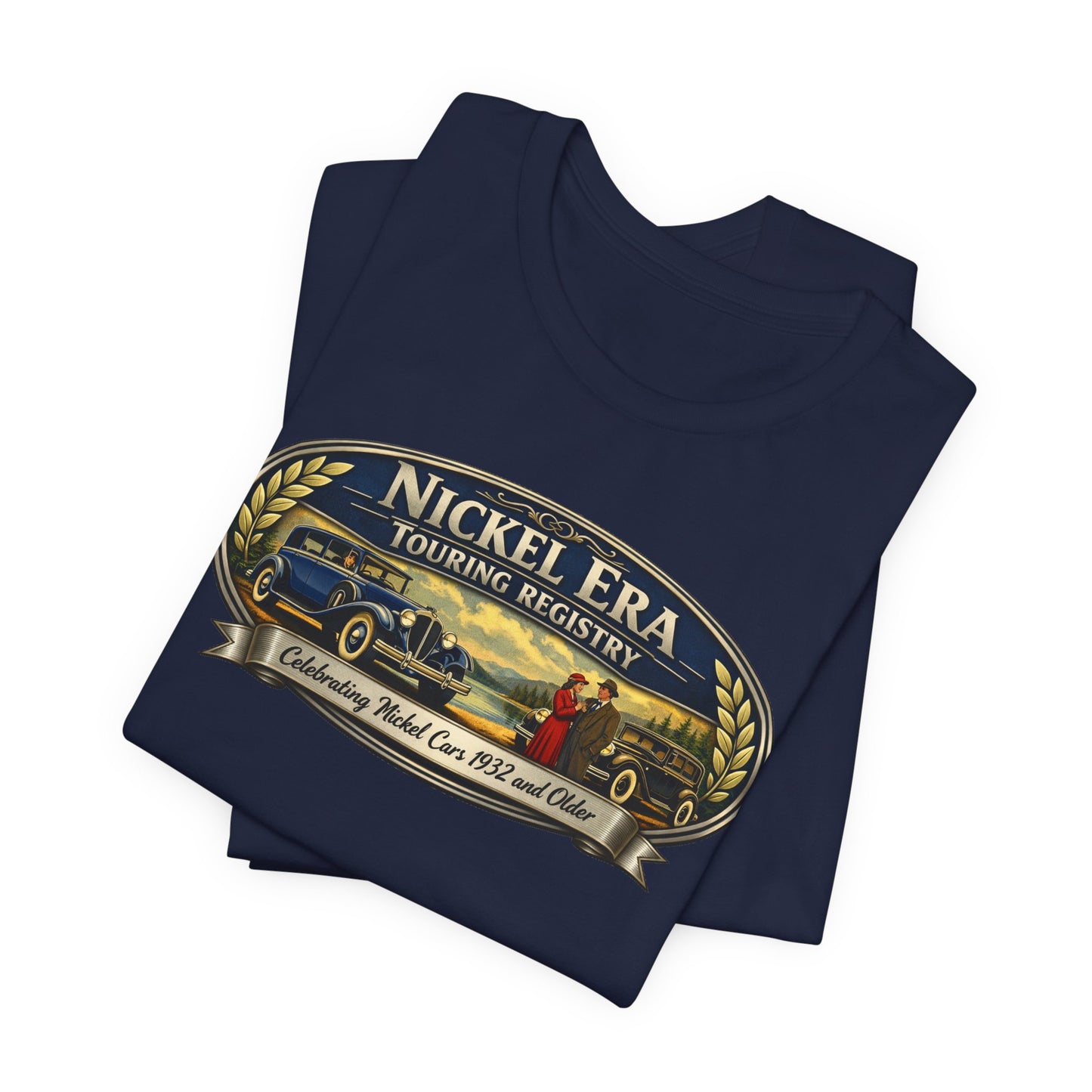 Nickel Era Touring Registry Tee — Celebrating Model Cars 1932 and Older