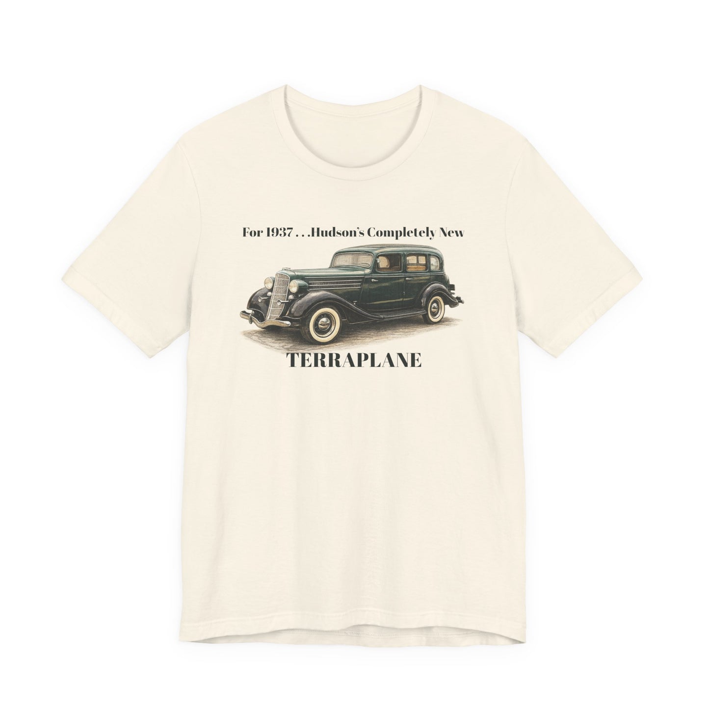 1937 Hudson Terraplane Classic Auto T‑Shirt - Unisex Jersey Short Sleeve Tee