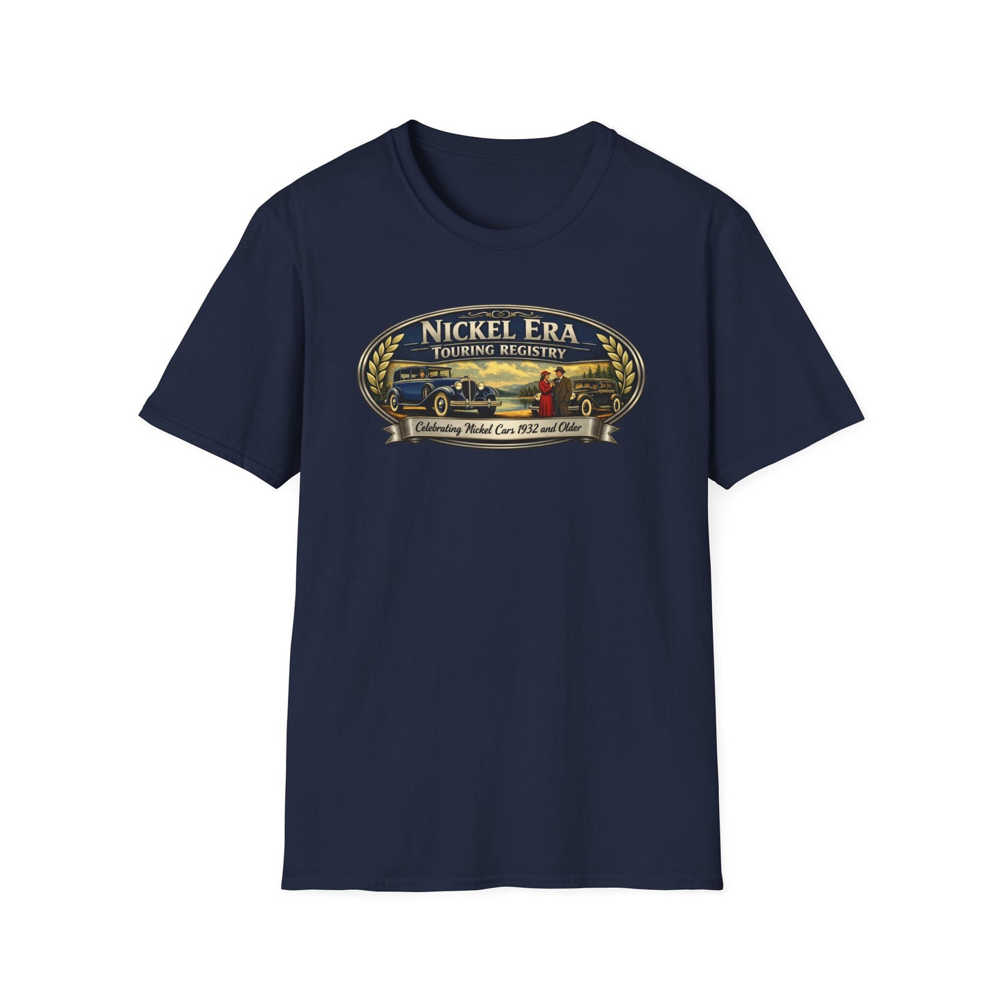 Nickel Era Touring Registry Tee — Celebrating Model Cars 1932 and Older