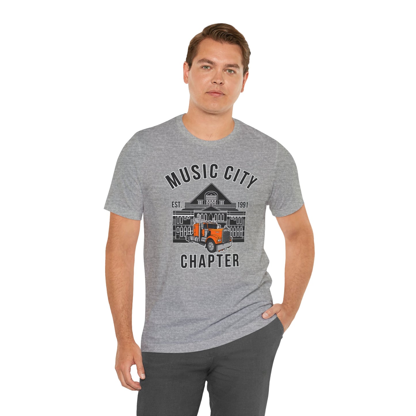 Music City Chapter ATHS T-Shirt – Single Front Logo