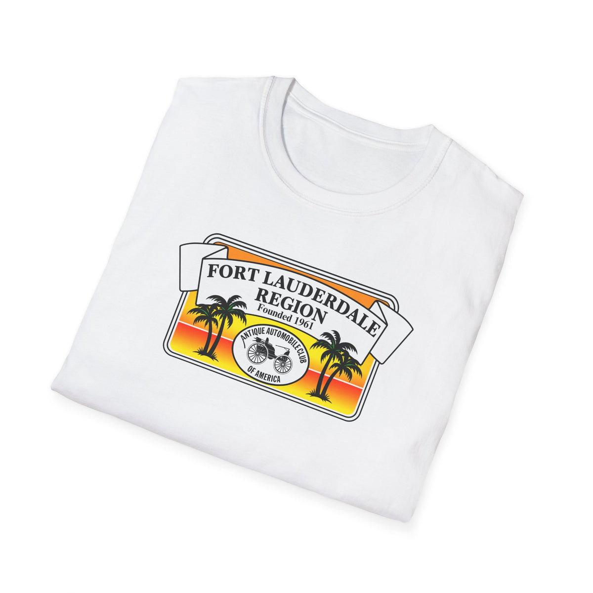 Fort Lauderdale Region AACA - Unisex Softstyle T-Shirt