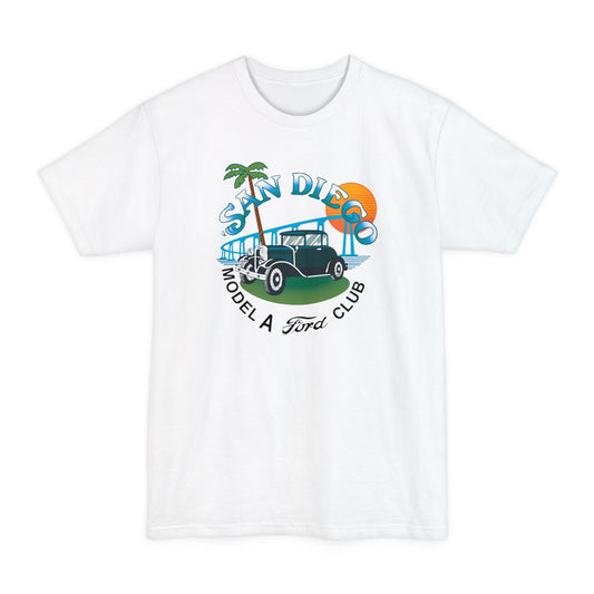 San Diego Model A Ford Club T-Shirt — Unisex Tall Beefy-T® T-Shirt