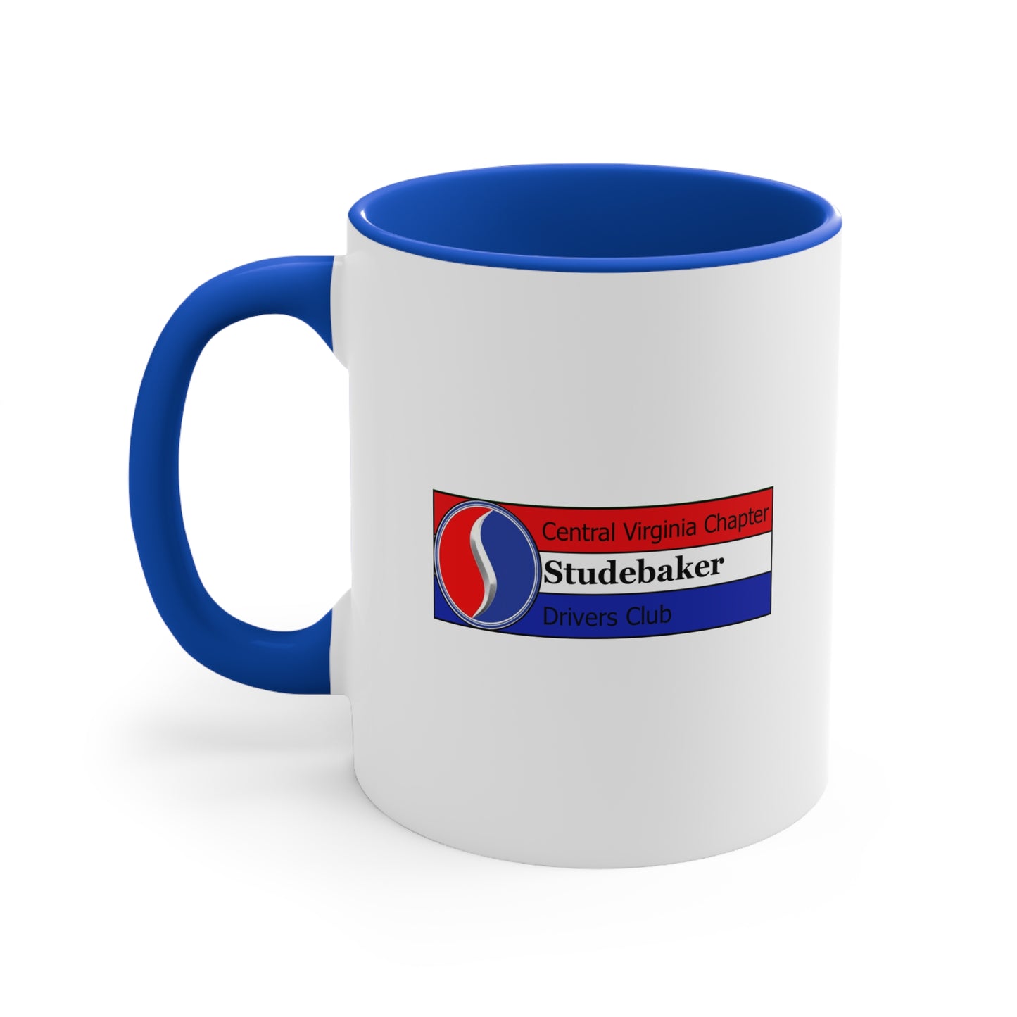 Studebaker Drivers Club Central Virginia Chapter Accent Mug — Vintage Car Club Coffee Cup