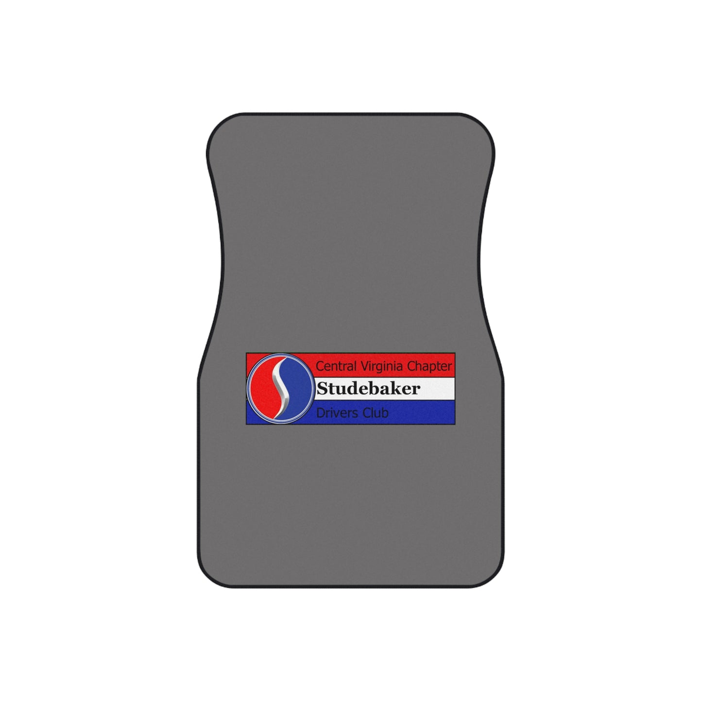 Central Virginia Chapter Studebaker Drivers Club Car Floor Mats — Front Pair