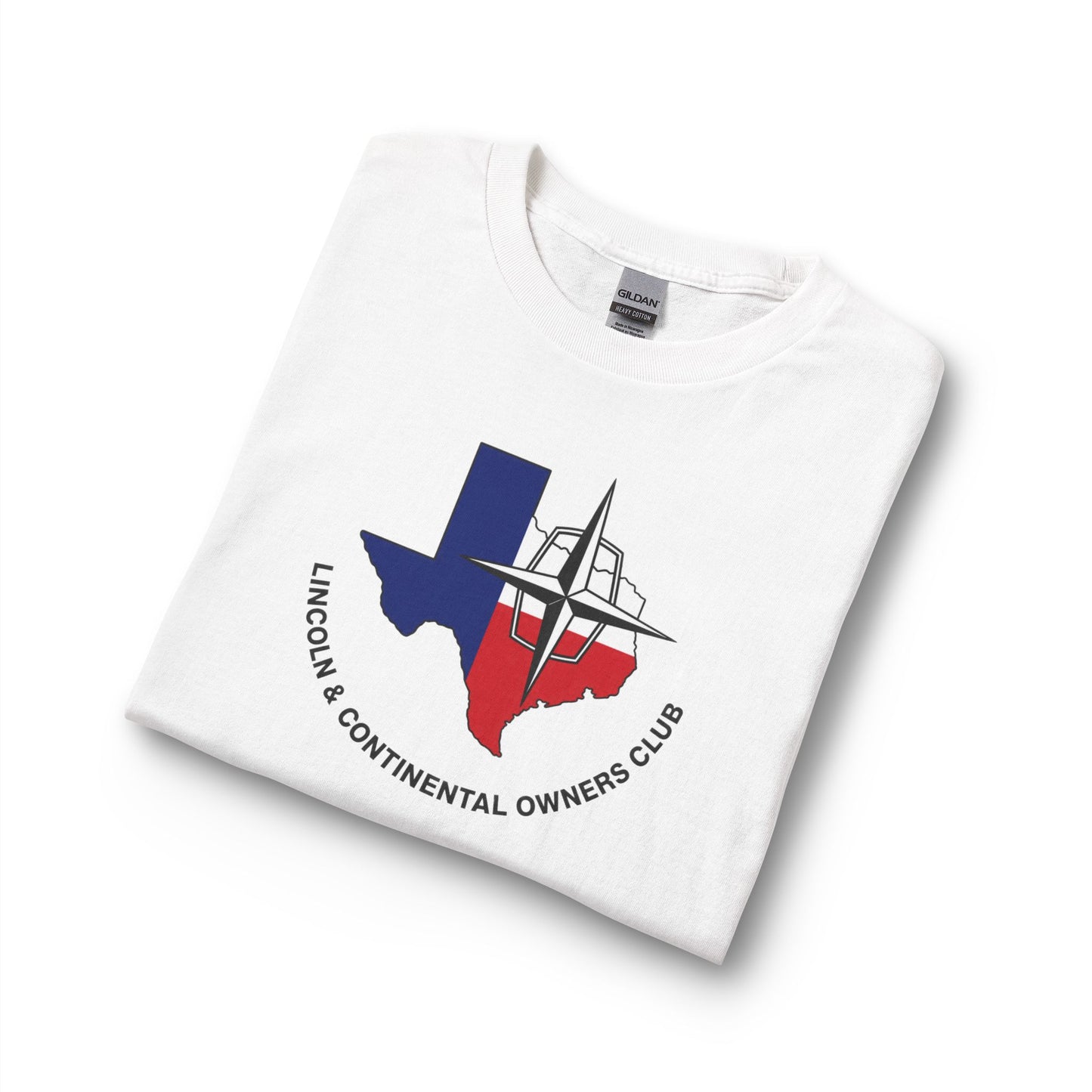 Lincoln & Continental Owners Club - Texas Gulf Coast Region Long Sleeve Tee
