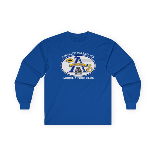 Cowlitz Valley A's Model A Ford Club Long Sleeve Tee