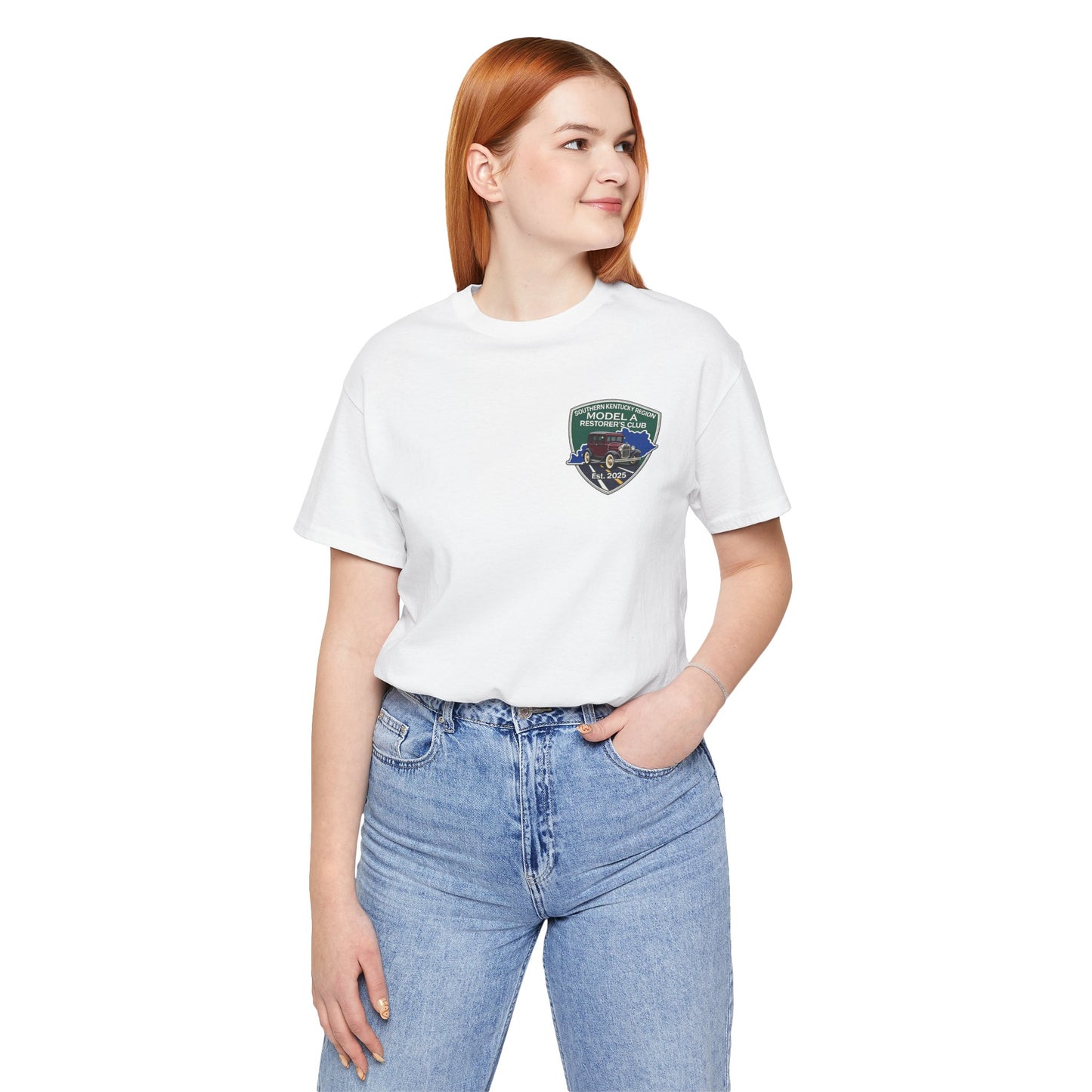 Southern Kentucky Region Model A Restorer's Club T‑Shirt — Front and Back Logos Unisex Jersey Short Sleeve Tee
