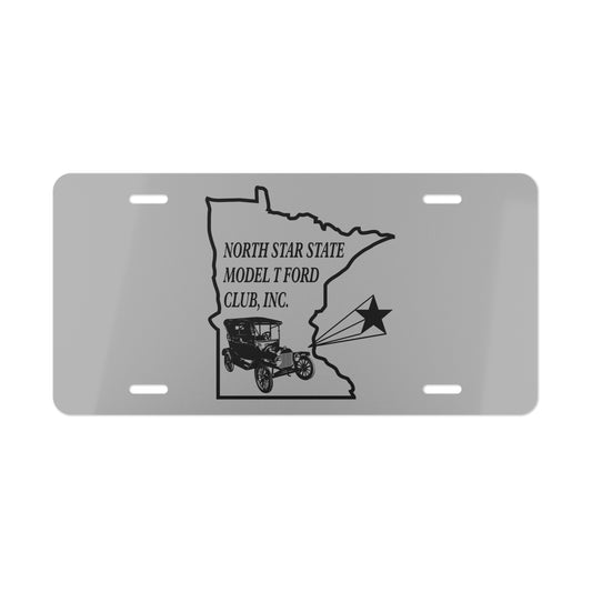 North Star State Model T Ford Club, Inc. Vanity Plate - Unique Car Accessory for Enthusiasts