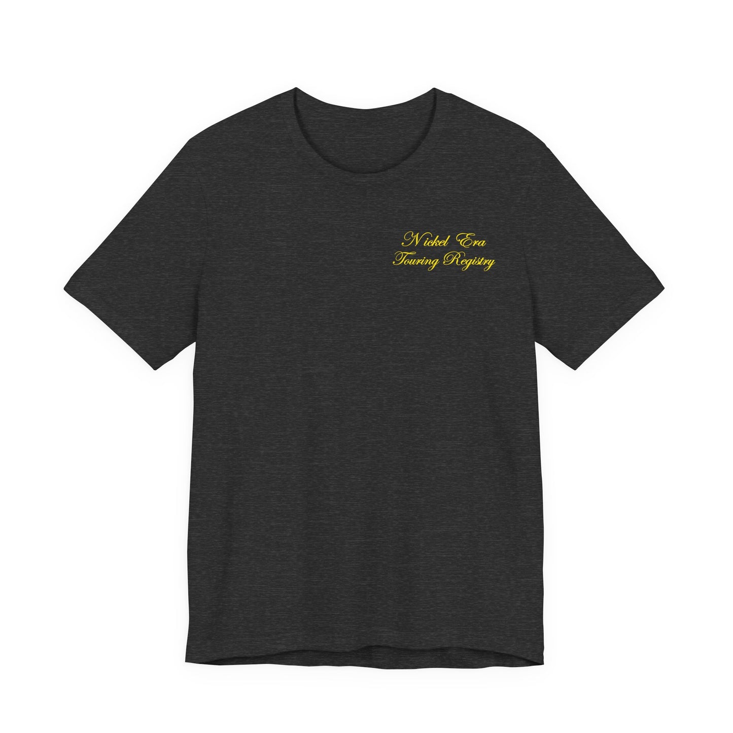 Nickel Era Touring Registry Chest Tee - Casual Cotton T-Shirt