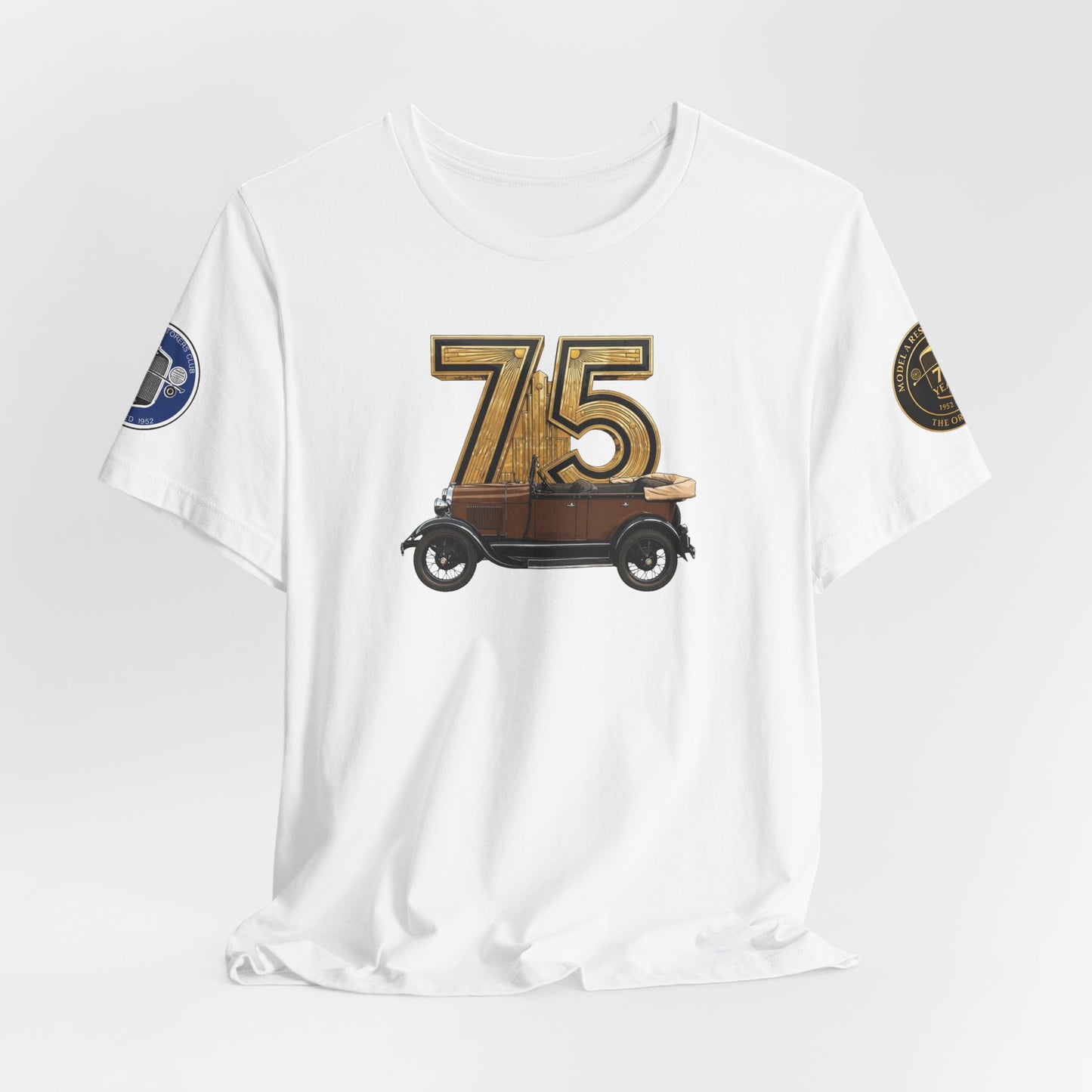 MARC 75th Anniversary Tee with Touring car and MARC logos on both sleeves
