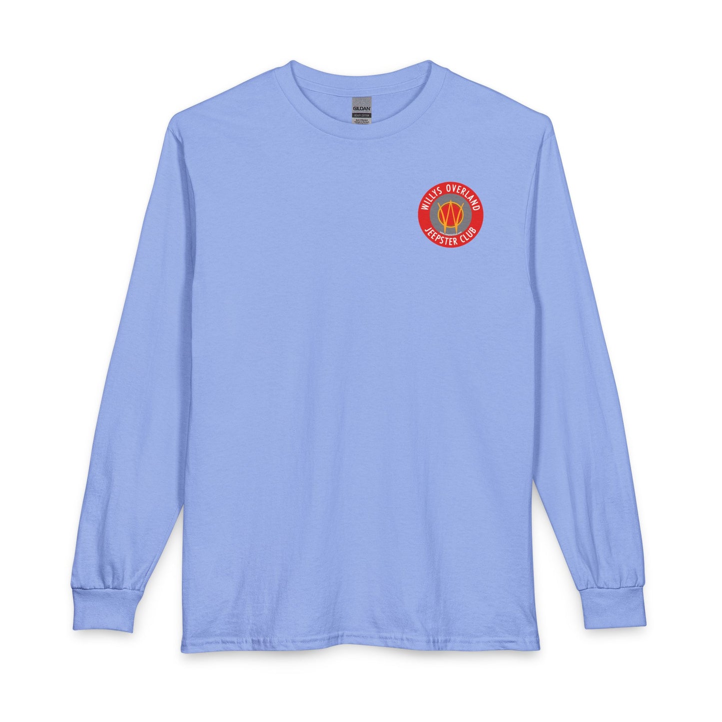 Willys Overland Jeepster Club Long Sleeve Tee - Front and Back Logos