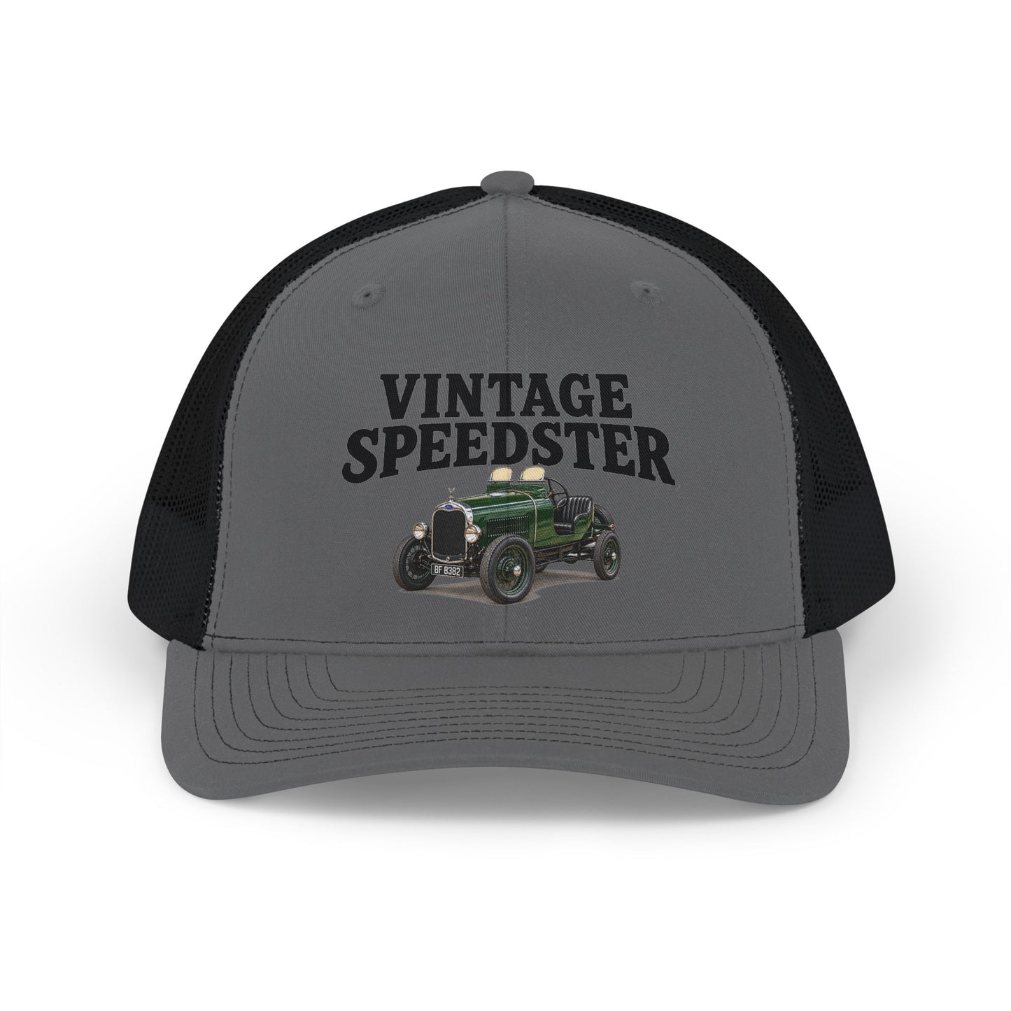 Vintage Speedster Trucker Cap — Richardson 112 snapback trucker (Printed)
