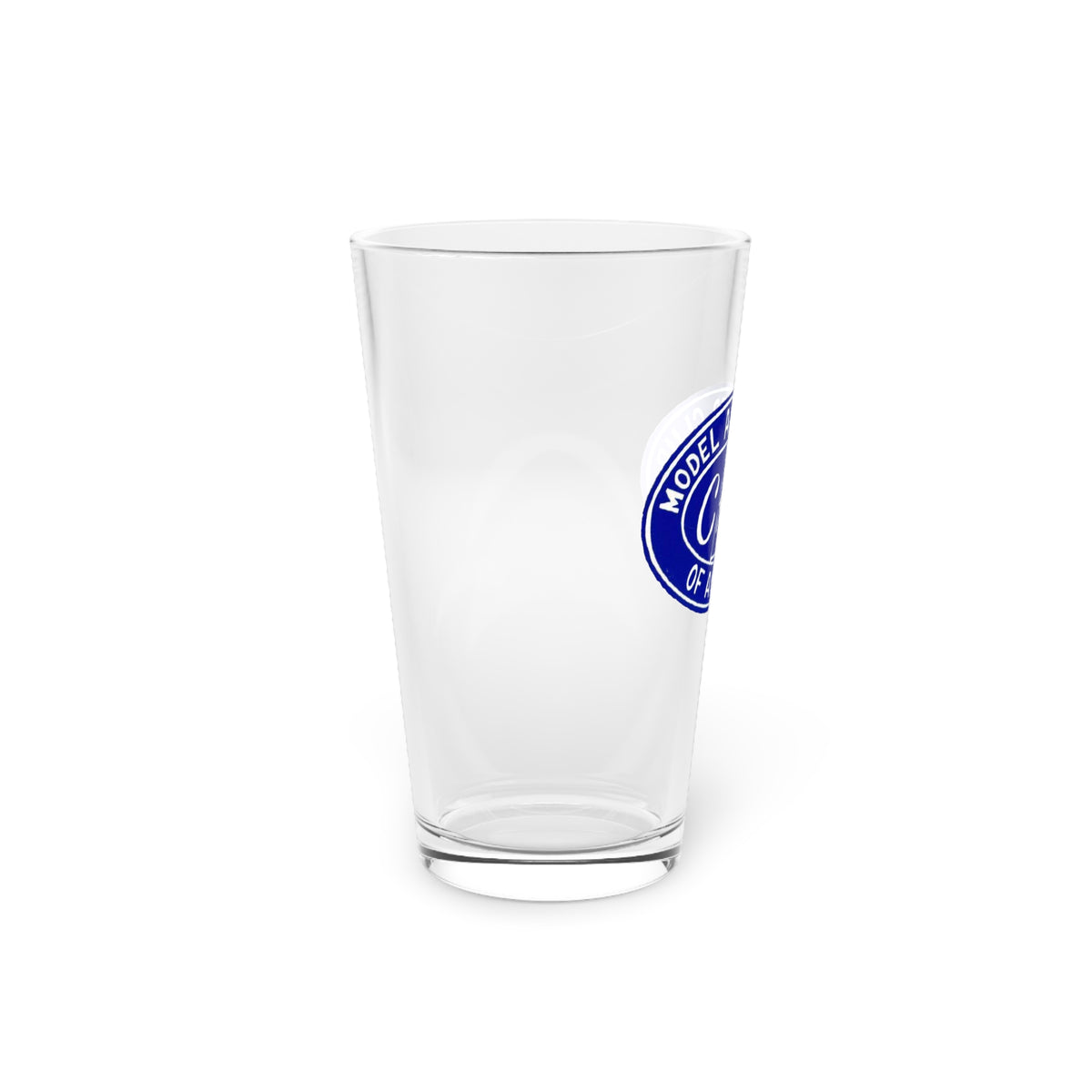 Chico A's Model A Ford Club of America Pint Glass — 16oz Glass