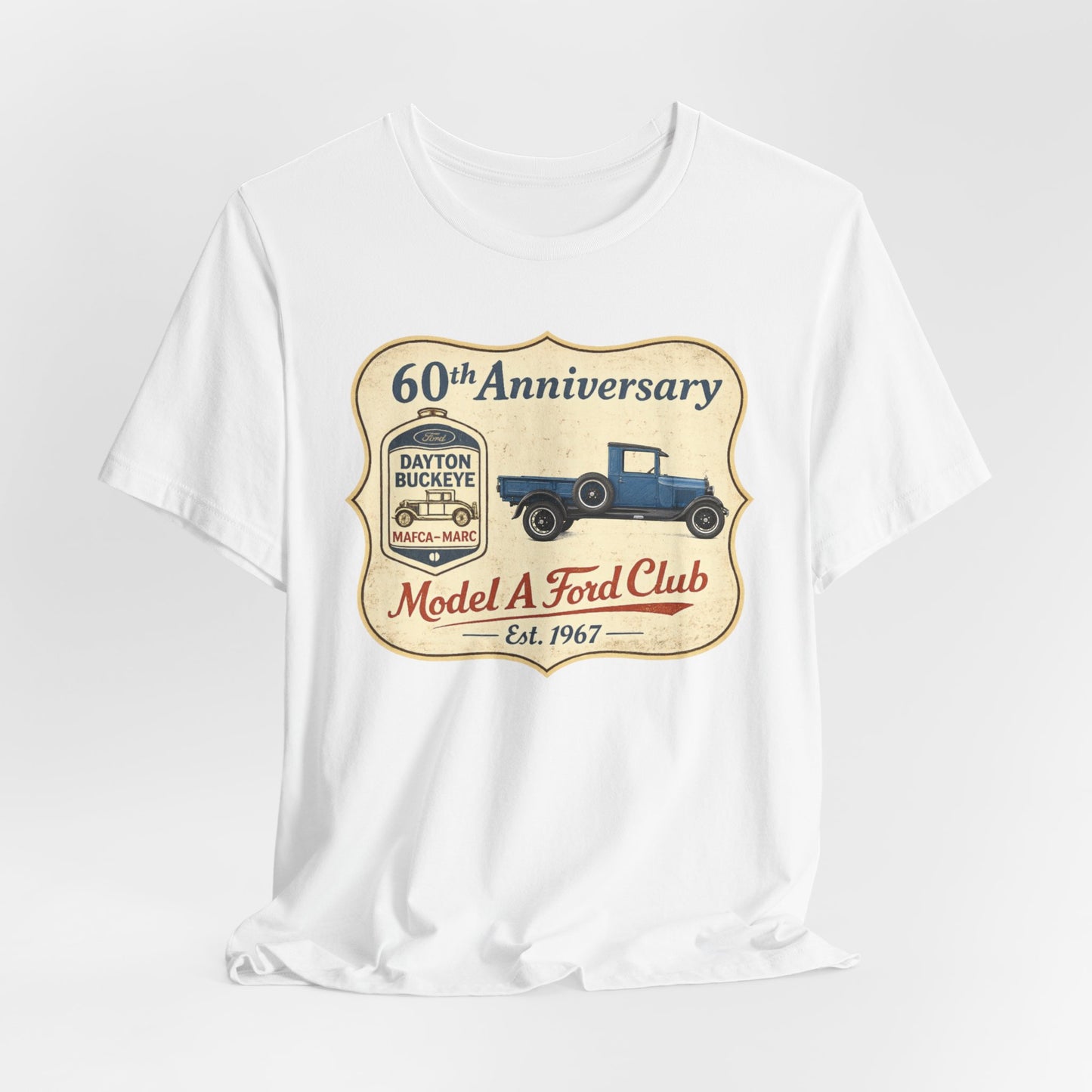 Dayton Buckeye Model A Ford Club 60th Anniversary Tee (RBS)