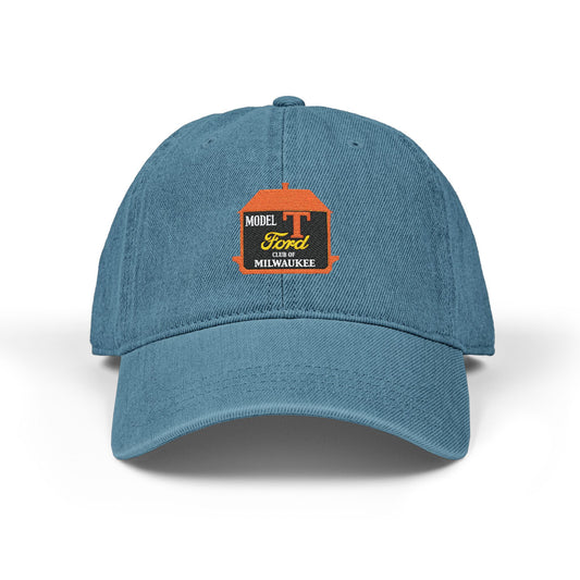 Greater Milwaukee Model T Ford Club Embroidered Denim Hat — Logo Cap