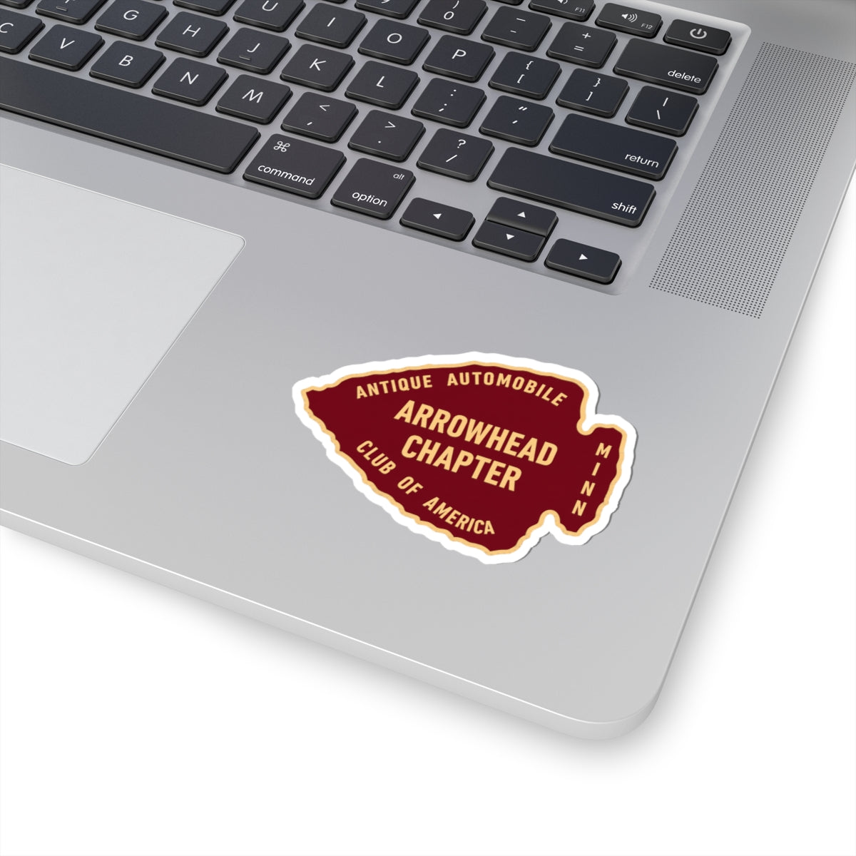 Arrowhead Chapter AACA Kiss-Cut Sticker - Great for Windshields!