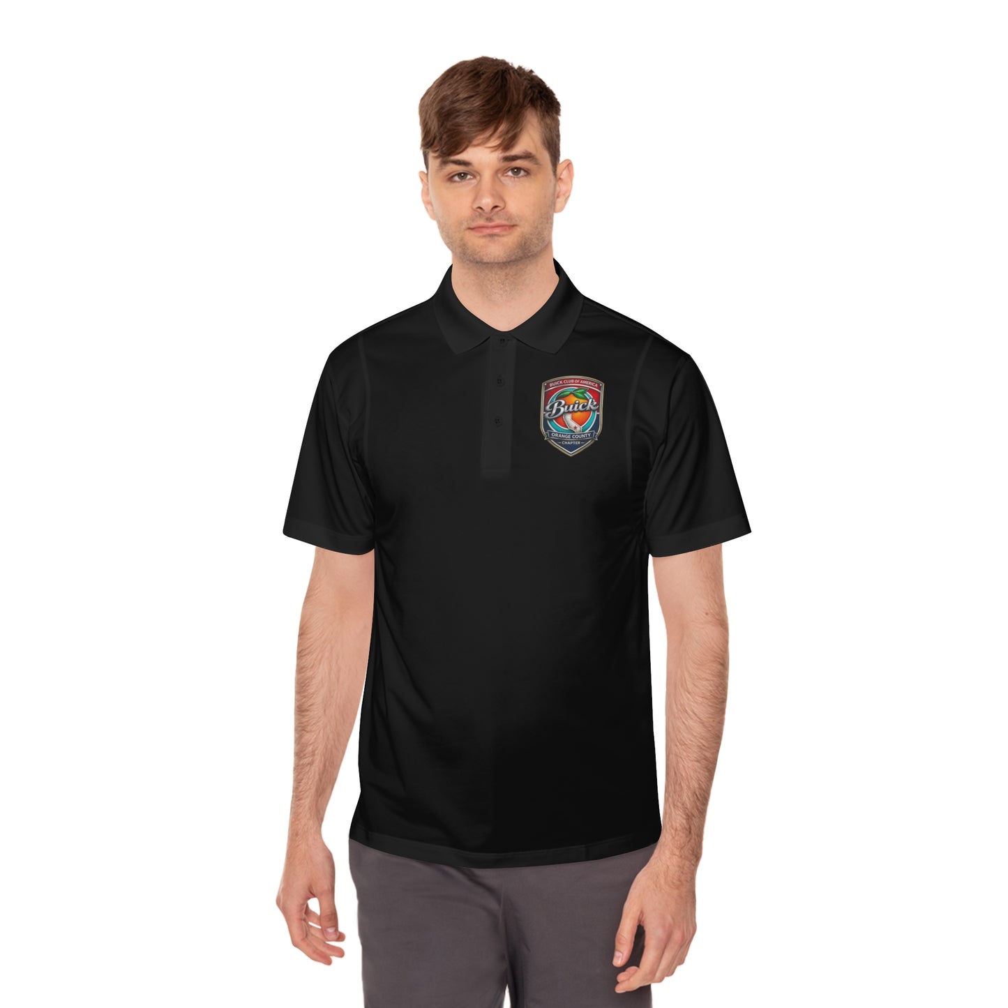 Buick Orange County Chapter Men's Sport Polo — Breathable Golf & Casual Polo