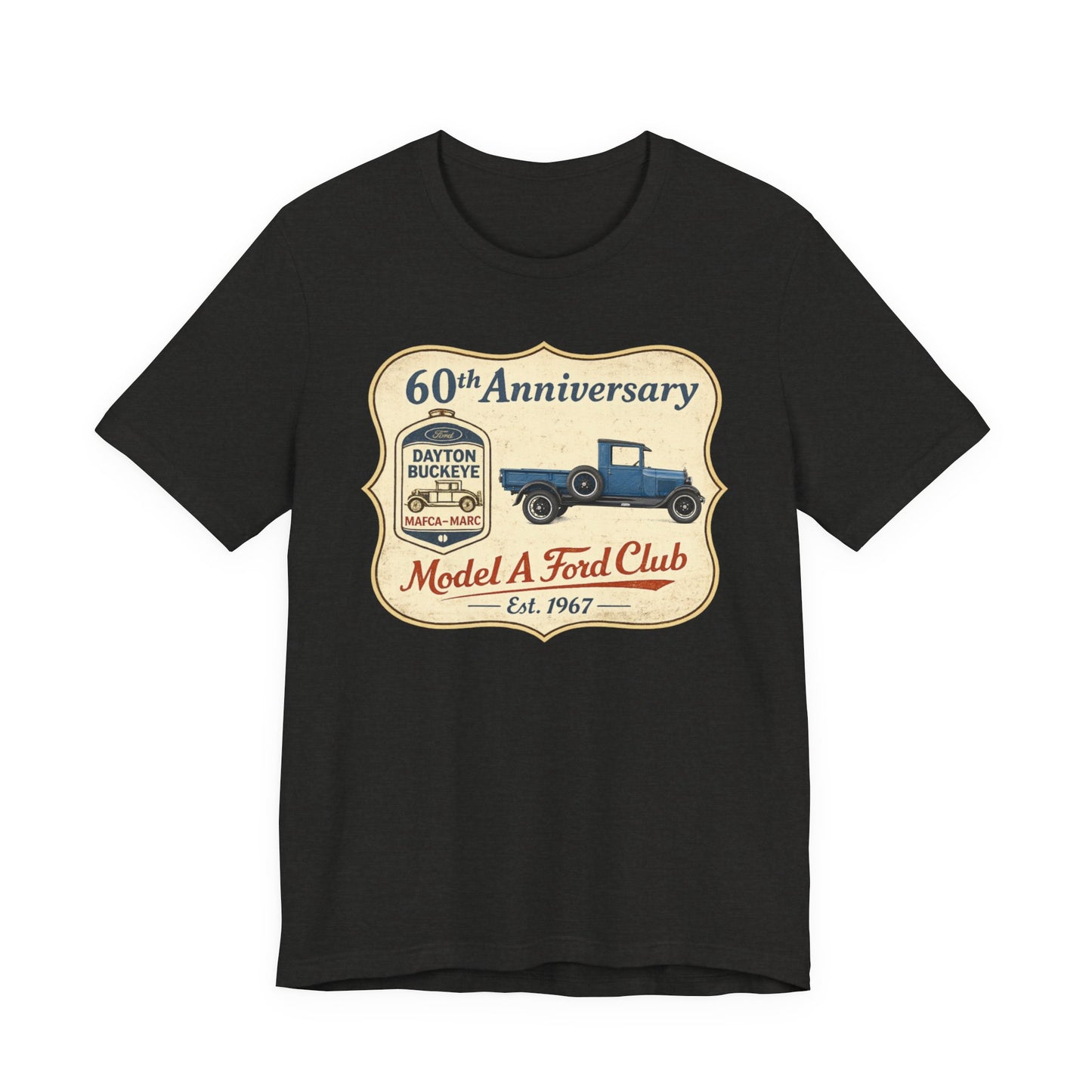 Dayton Buckeye Model A Ford Club 60th Anniversary Tee (RBS)