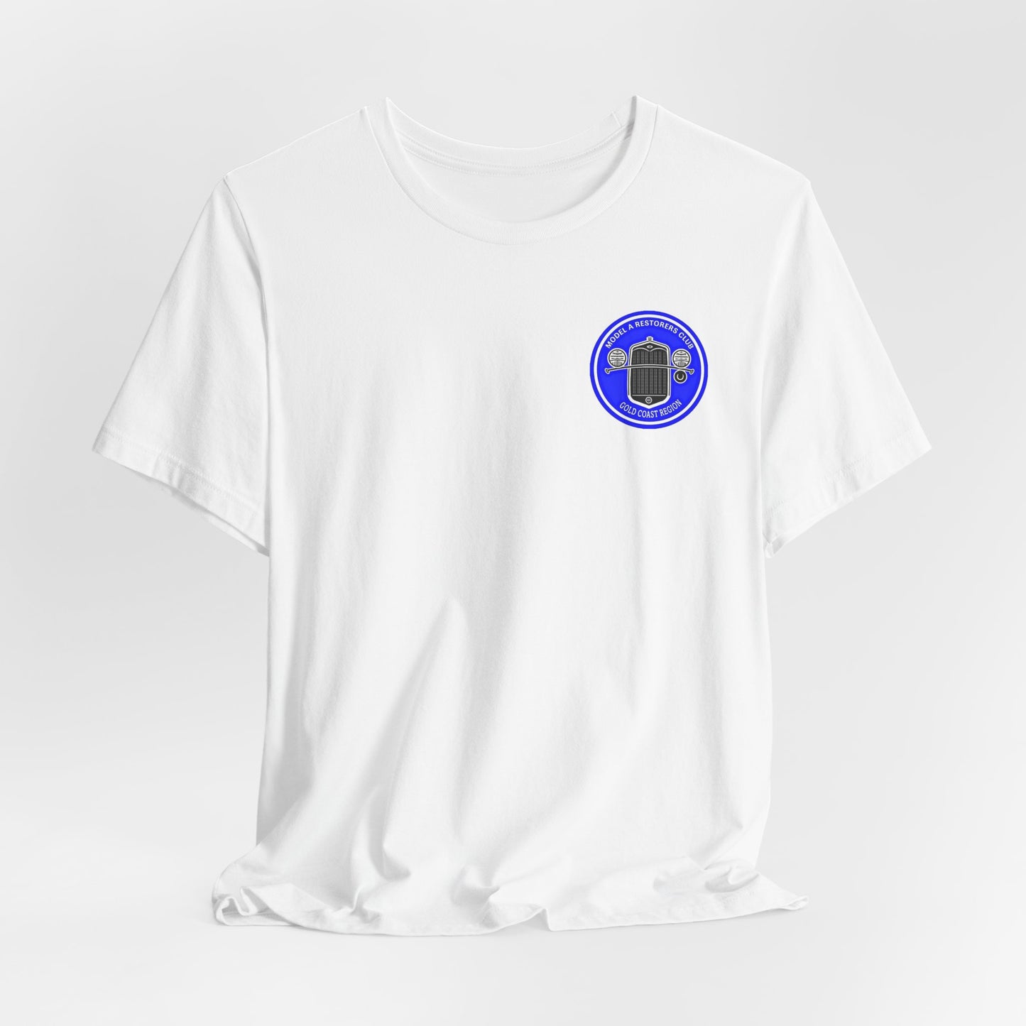 1931 Model A Ford Tudor Sedan Tee — Gold Coast chest logo